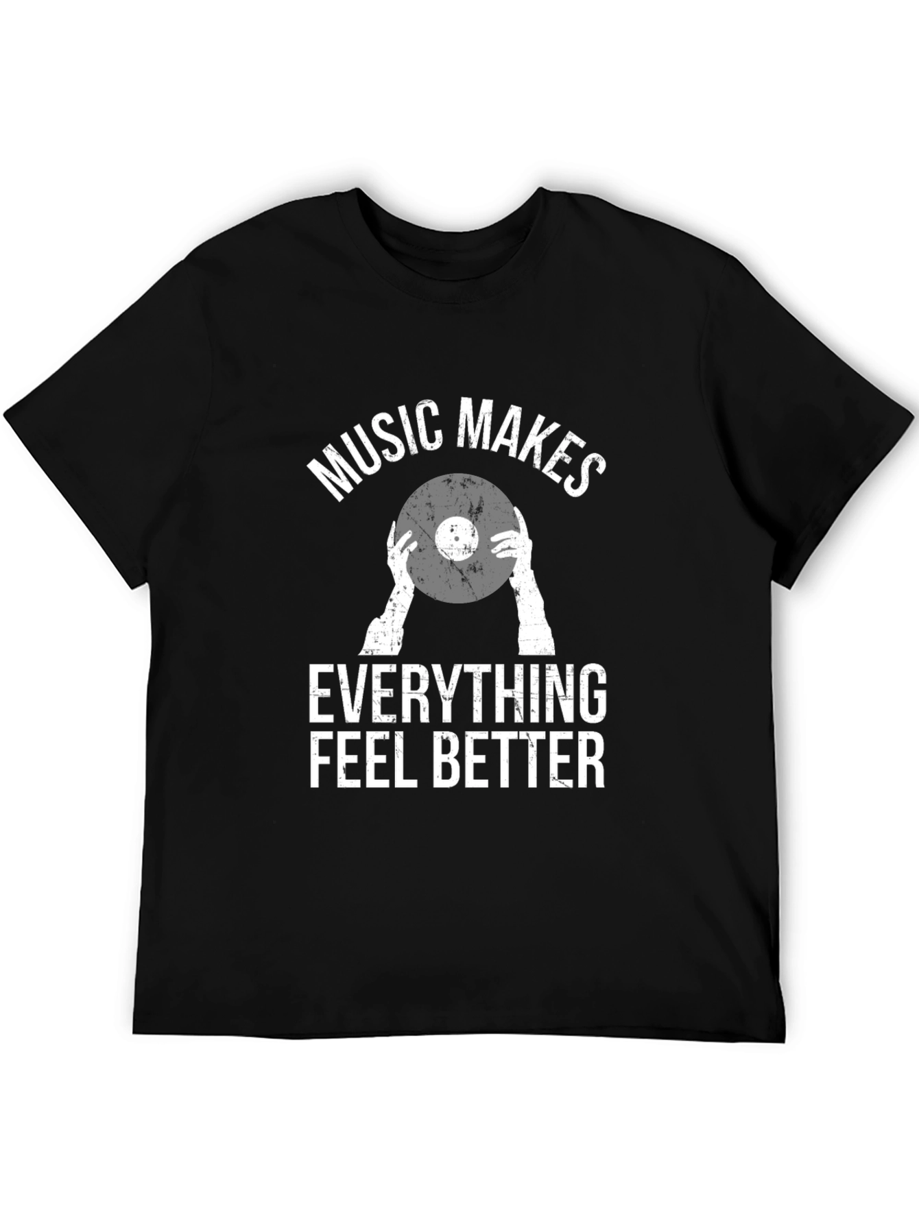 Black Music Makes Everything Better Graphic Tee view 5