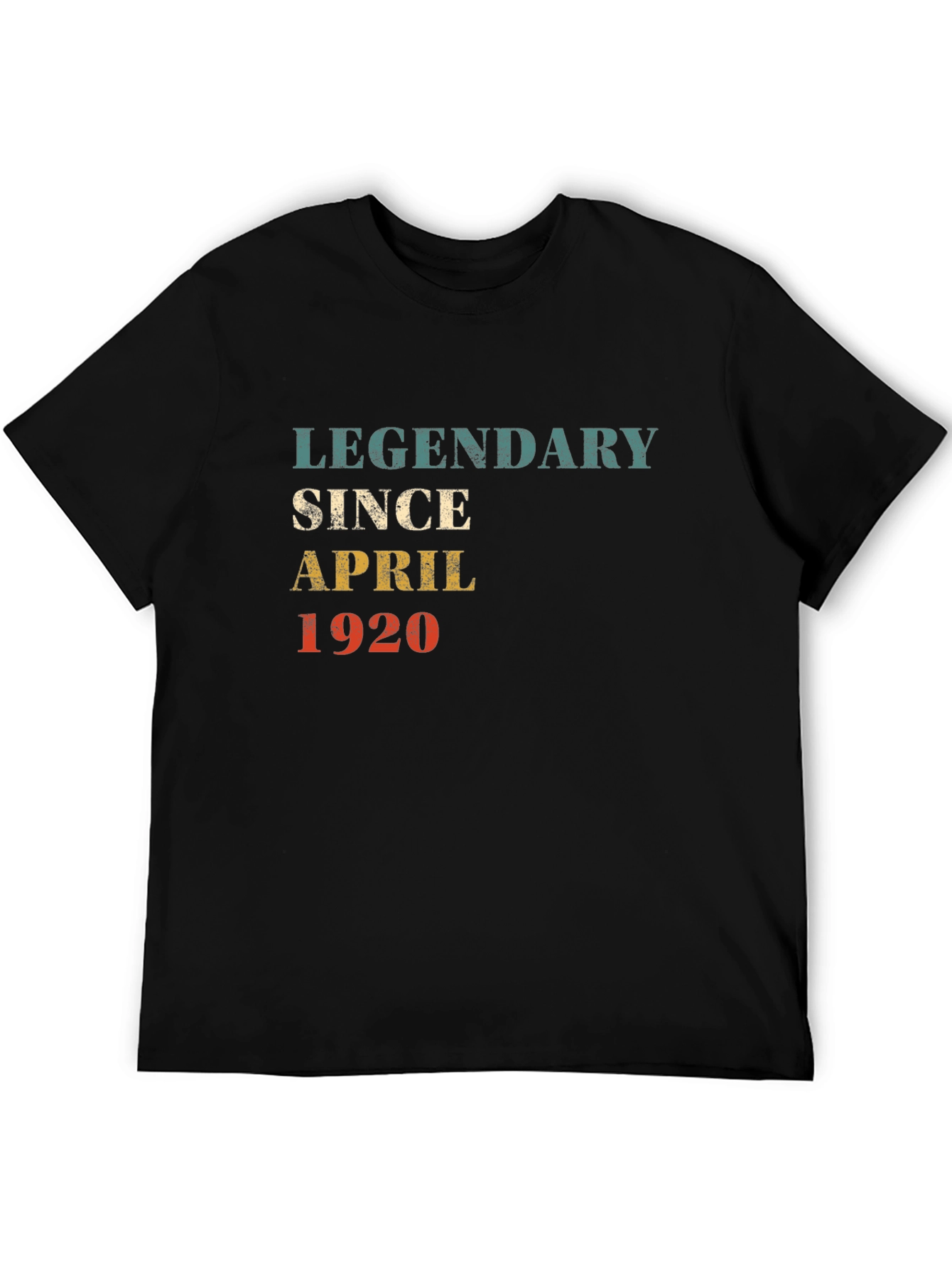 Legendary Since April 1920 Vintage T-Shirt - 5