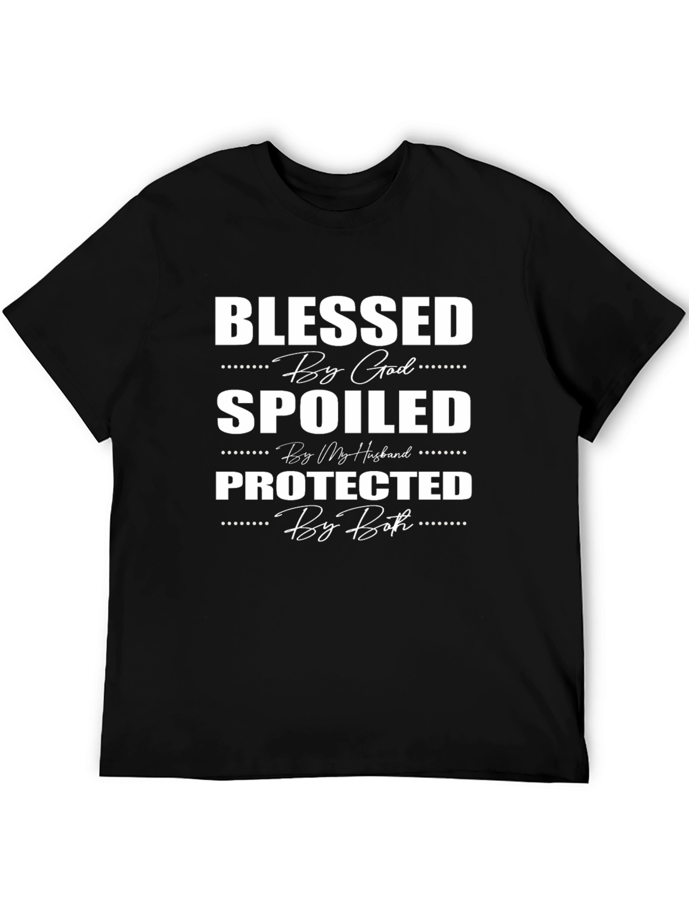 Blessed, Spoiled, Protected Graphic T-Shirt - 5