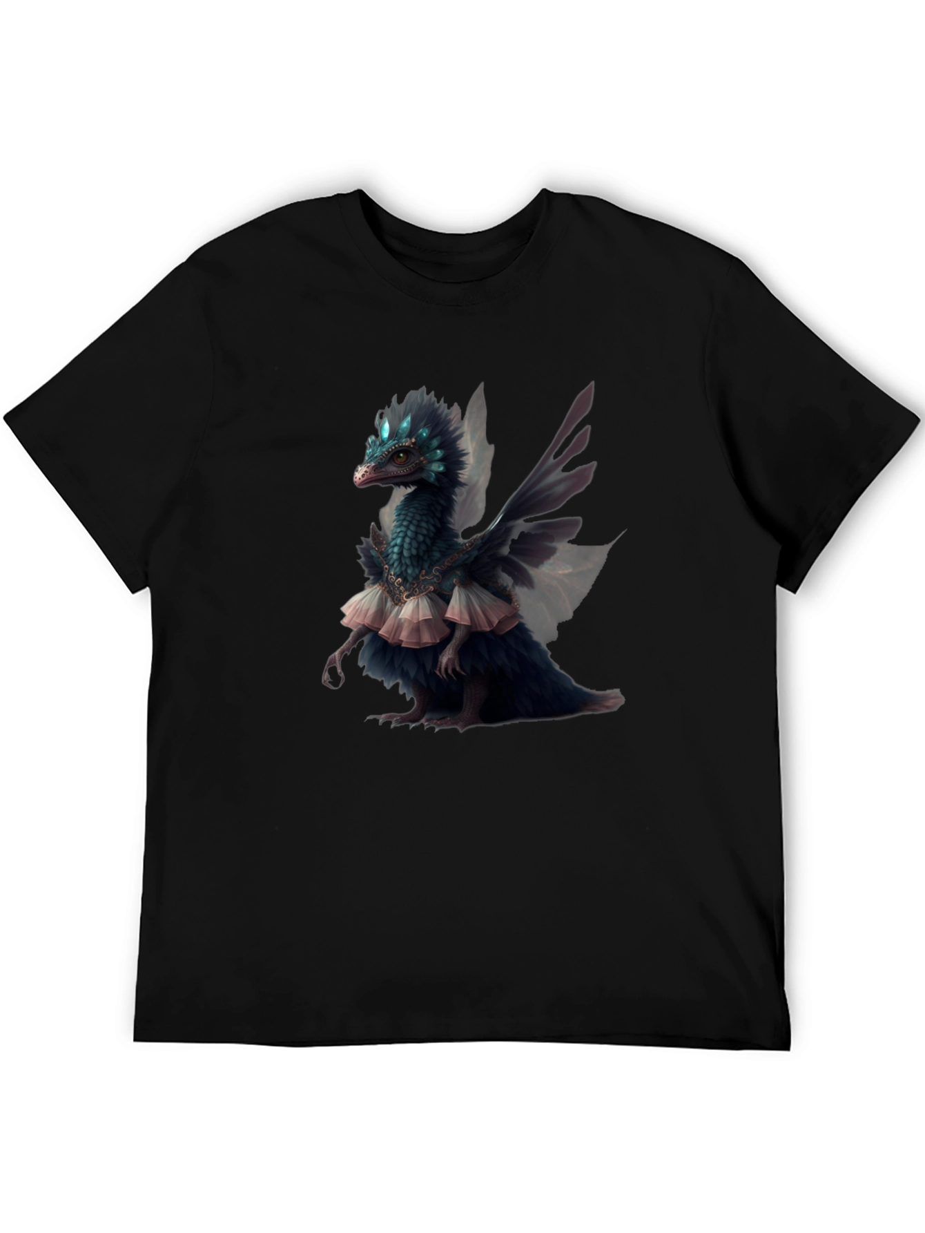 Black Dragon Fairy T-Shirt view 5
