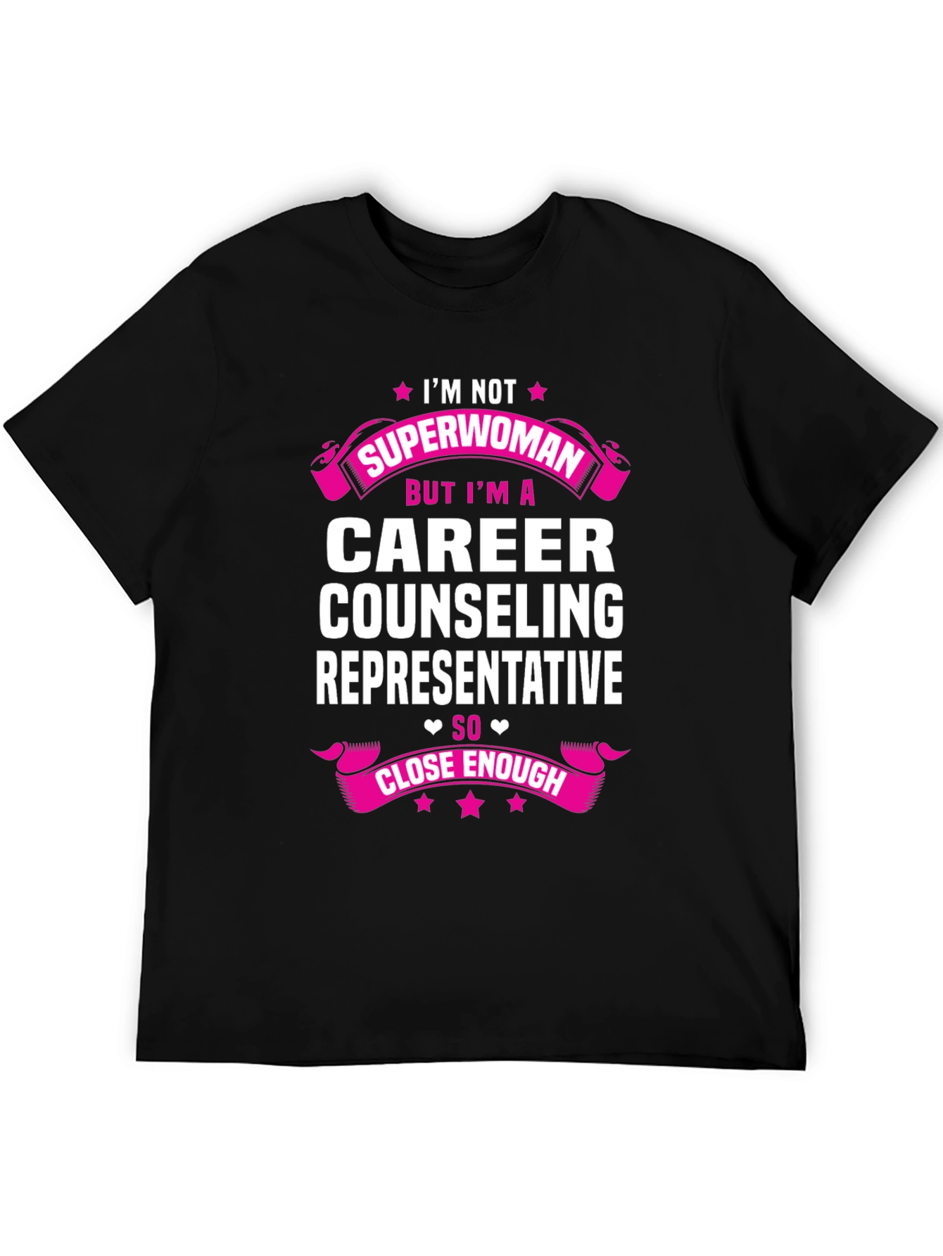 Black Career Counseling Representative Graphic T-Shirt view 5