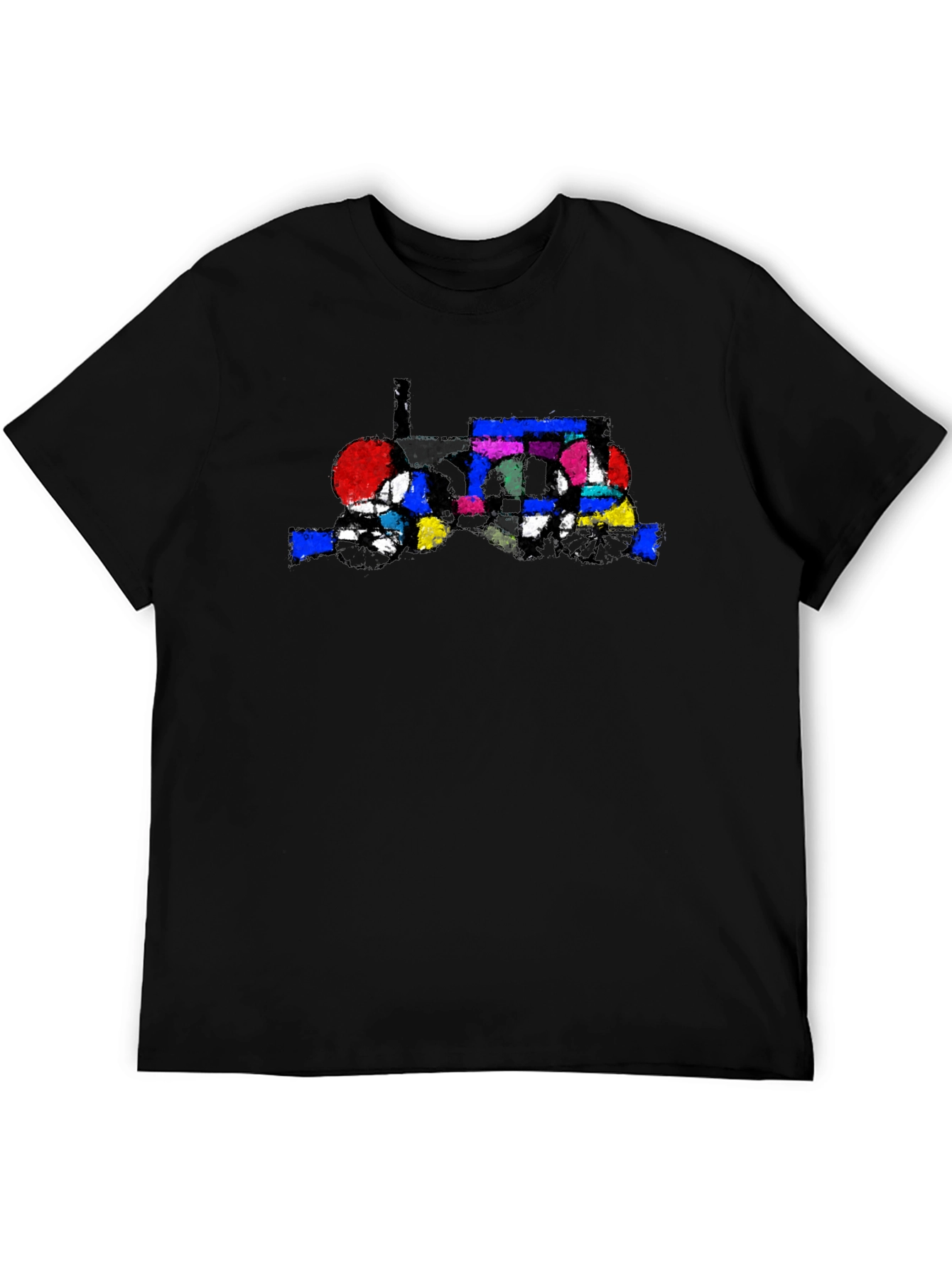 Colorful Tractor Graphic Tee - 5