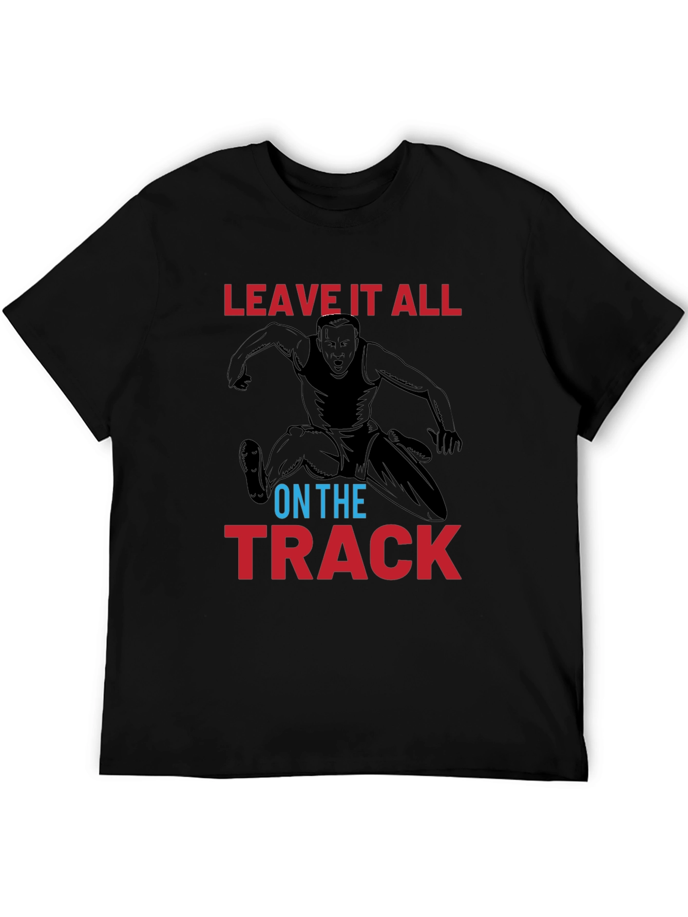 Leave it All on the Track Graphic Tee - 5