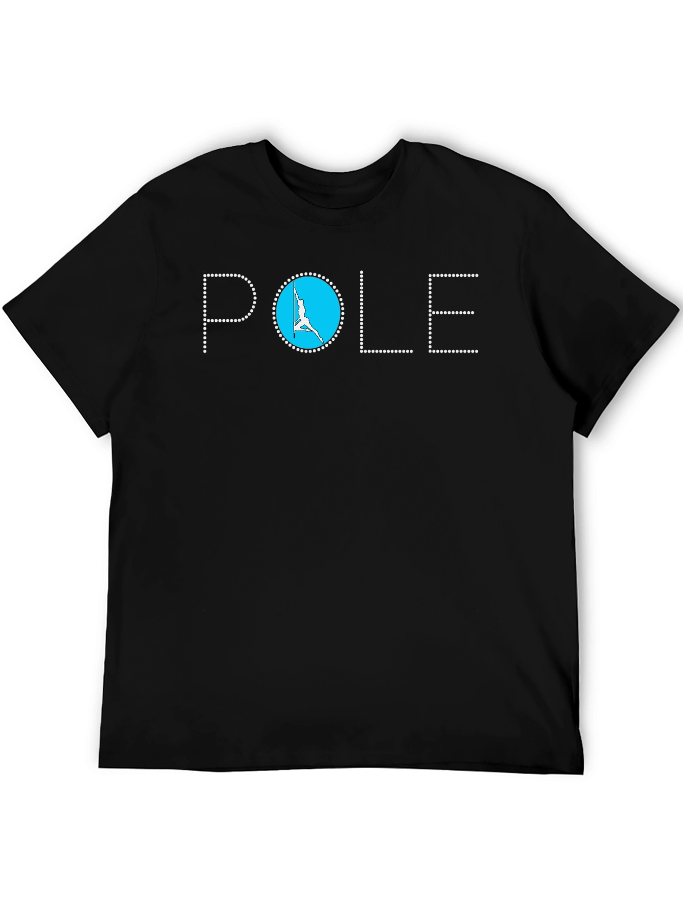 Black Pole Dance T-Shirt - Novelty Design view 5