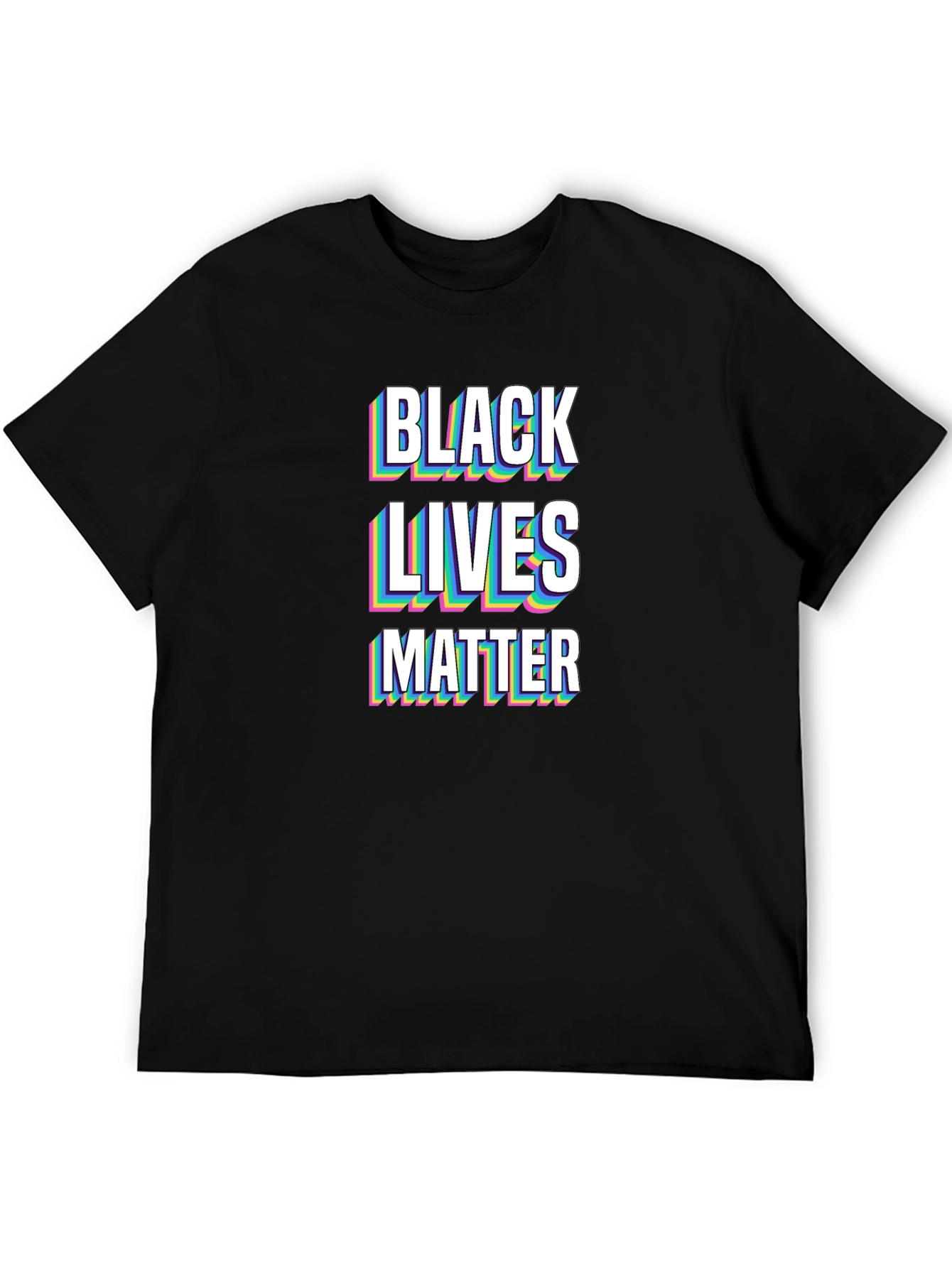 Black Black Lives Matter Graphic T-Shirt view 5