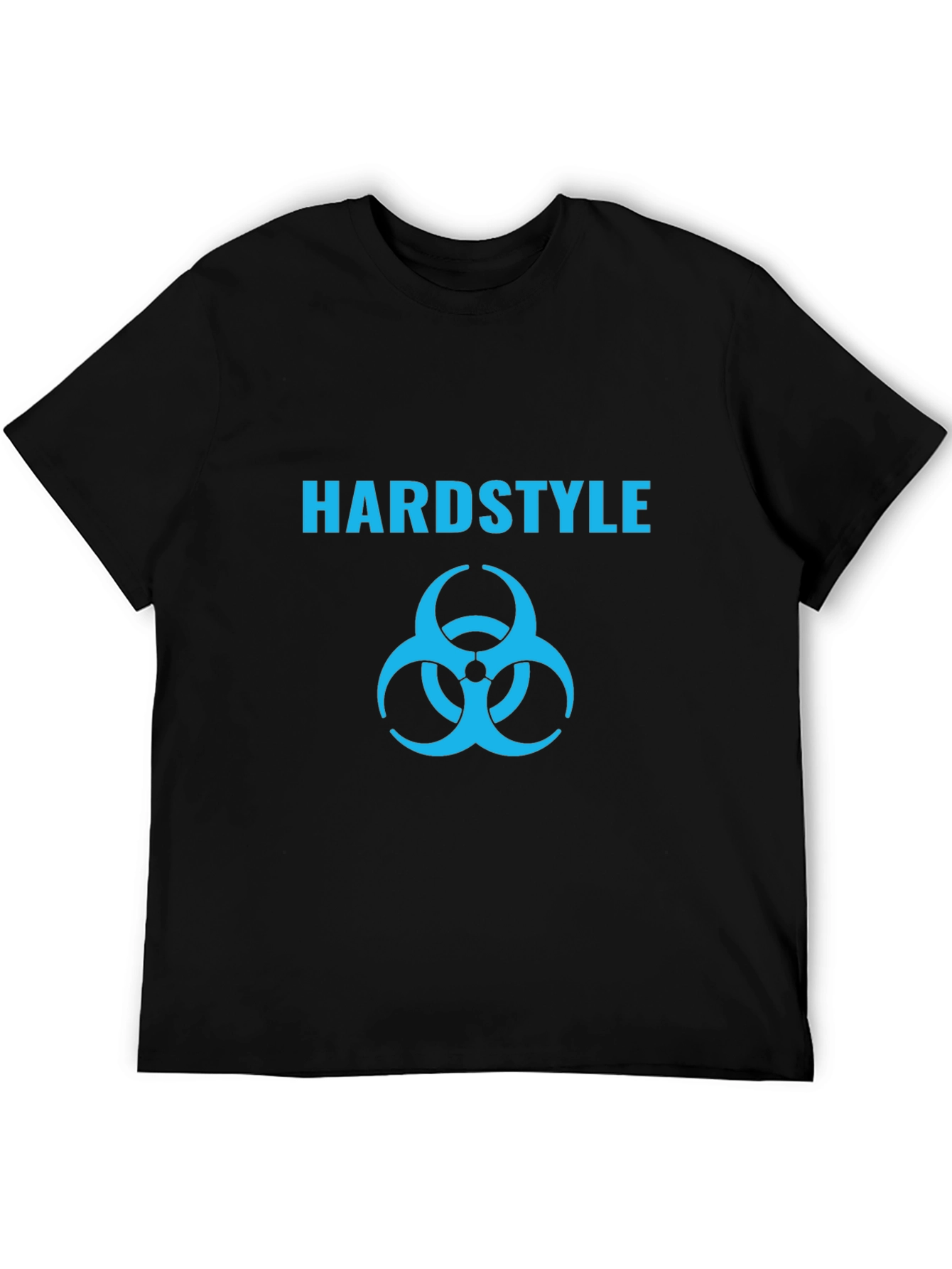 Black Hardstyle Biohazard Symbol T-Shirt - Black view 5
