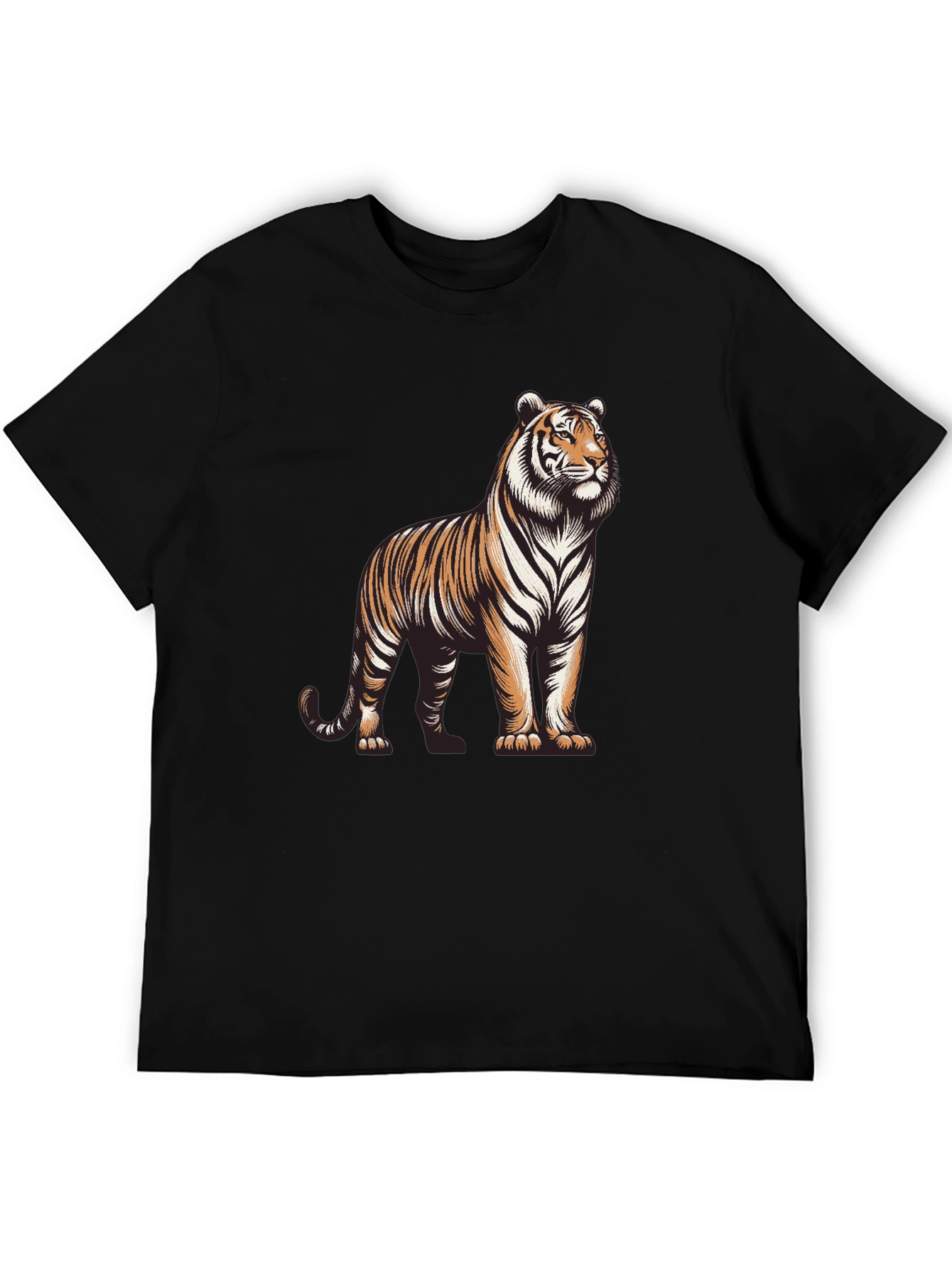 Black Tiger Graphic Tee - Bold & Stylish view 5