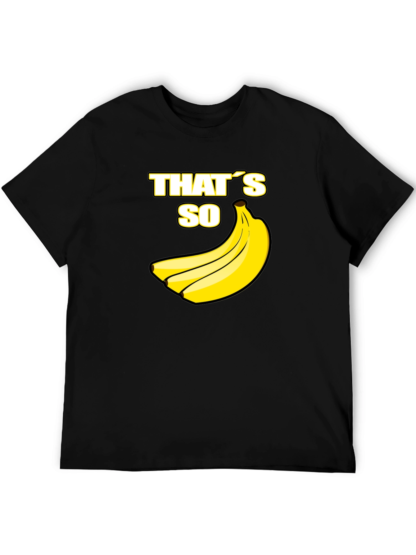 Black That's So Banana Black T-Shirt view 5