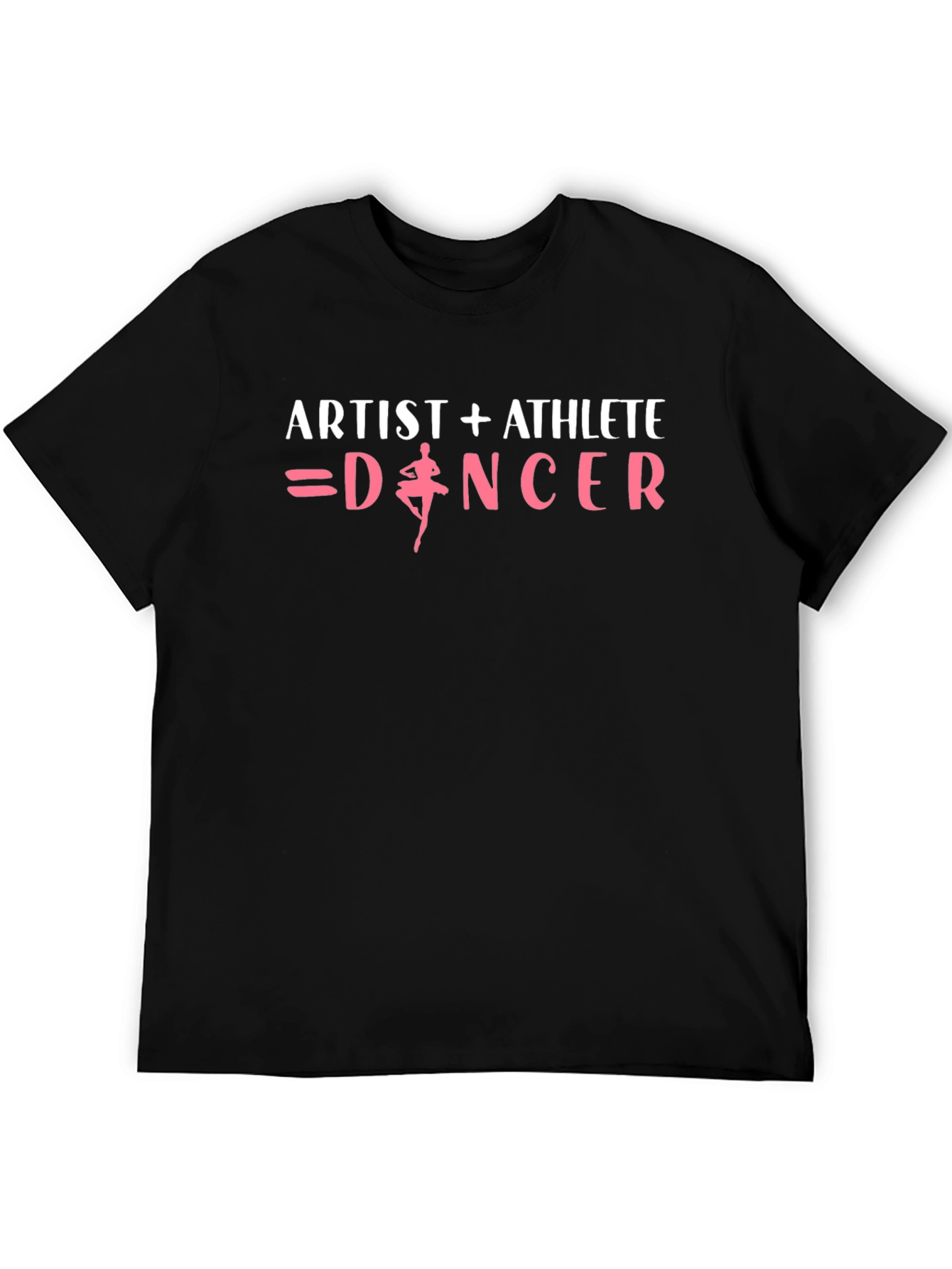 Black Artist + Athlete = Dancer Graphic Tee view 5