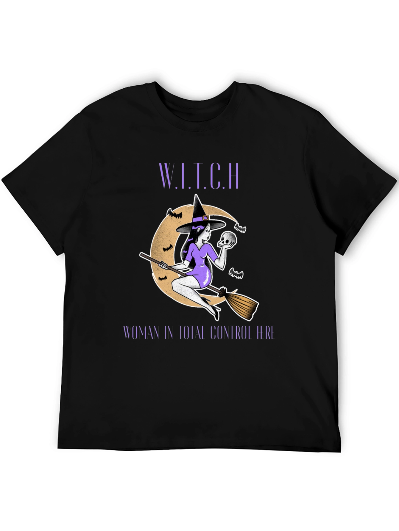 W.I.T.C.H. Graphic Tee - Woman in Total Control Here - 5