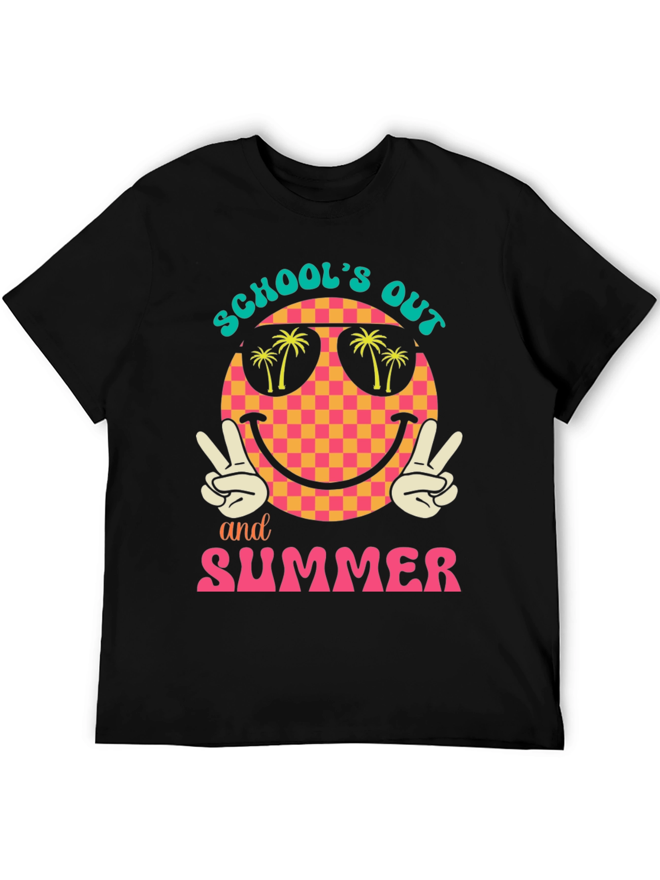 Black School's Out Summer T-Shirt view 5