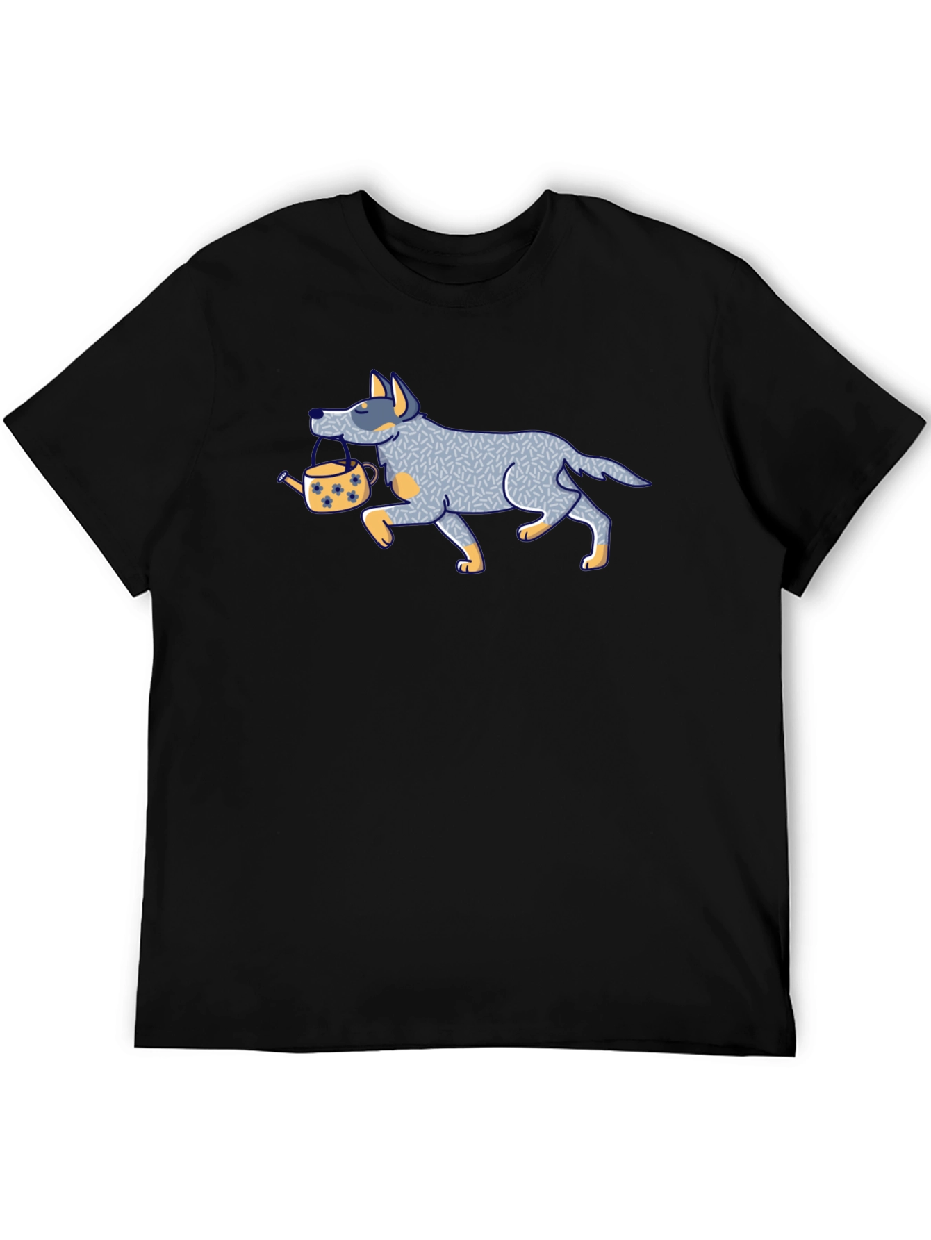 Dog with Teapot Graphic Tee - 5