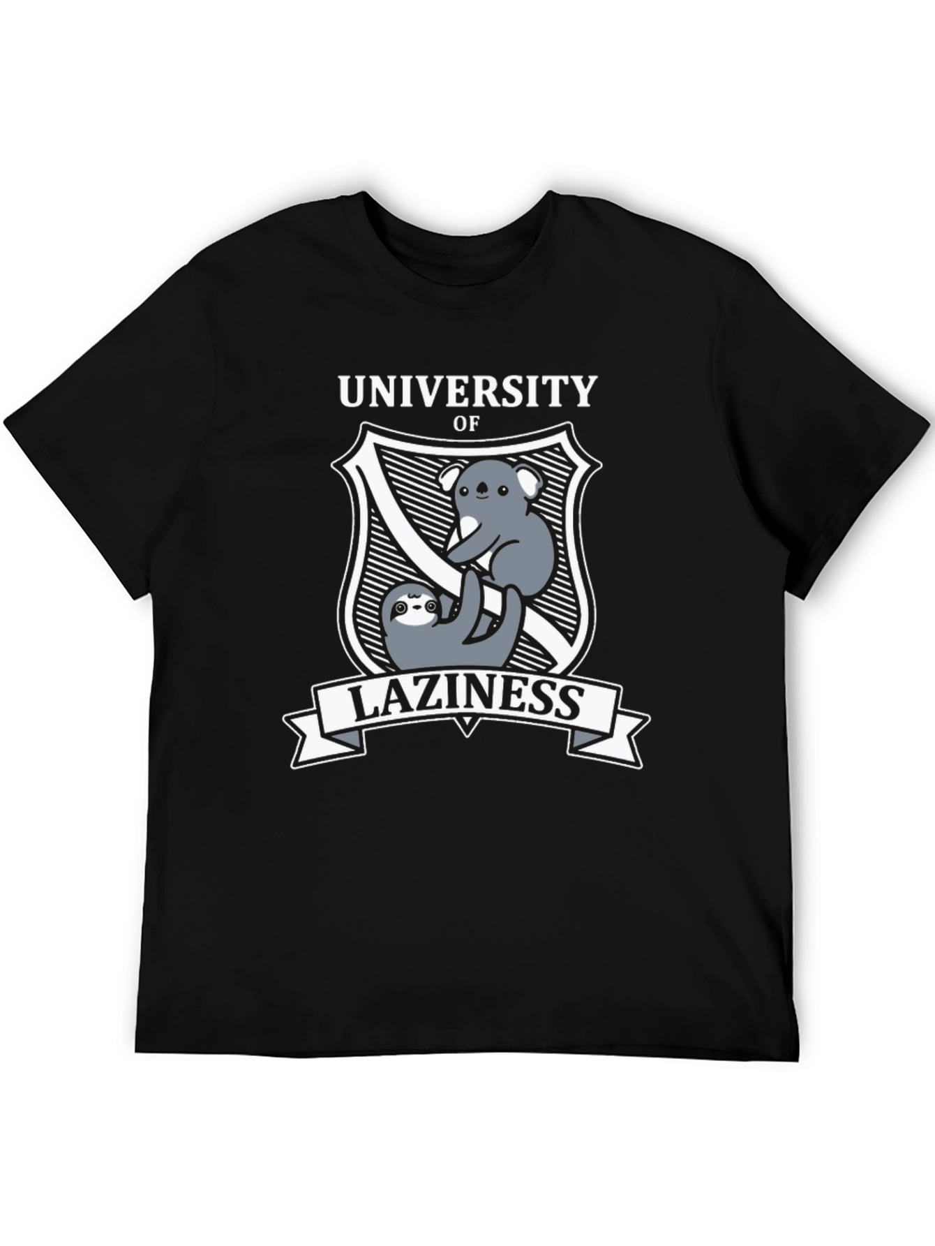 University of Laziness Graphic T-Shirt - 5