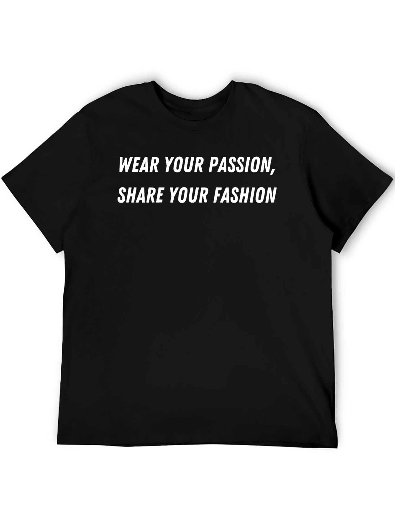 Black Wear Your Passion T-Shirt view 5