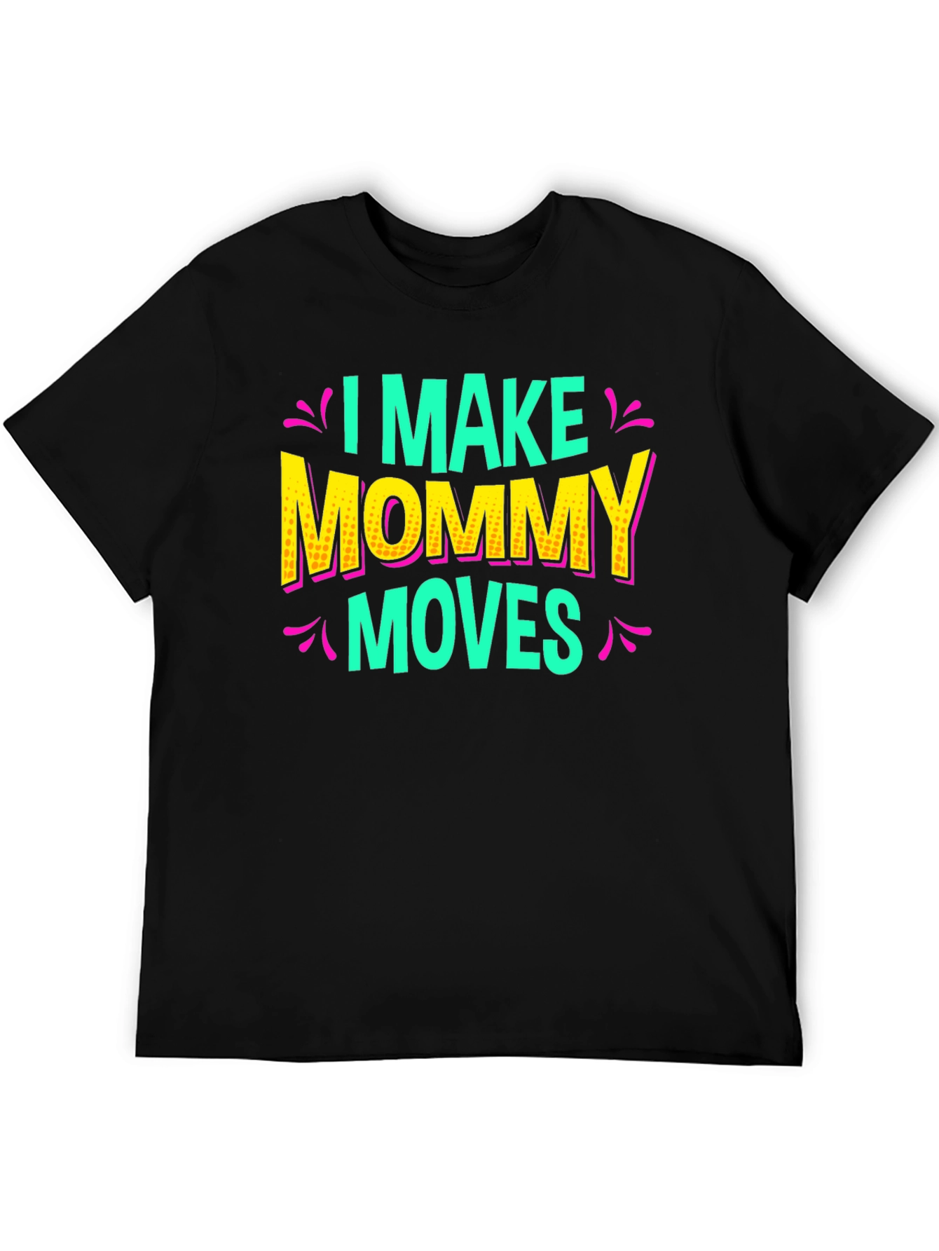 Black I Make Mommy Moves Graphic Tee view 5