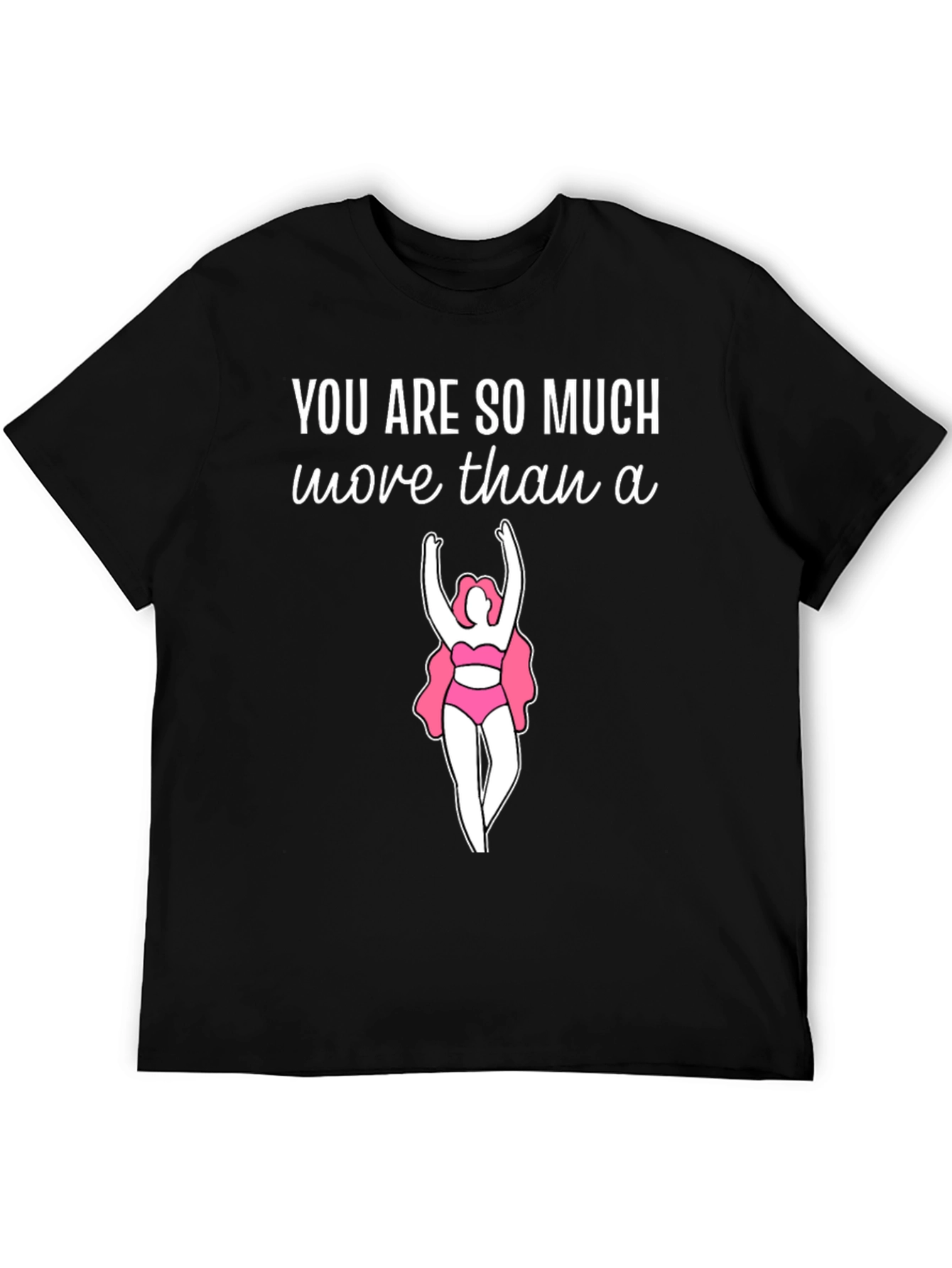 Black Empowering Black T-Shirt - You Are So Much More view 5