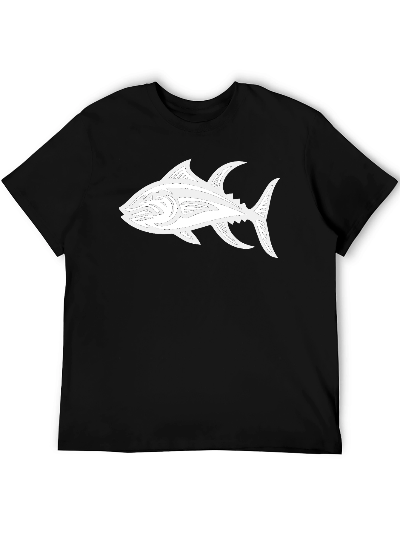 Black Black Tuna Graphic Tee - Stylish Comfort view 5