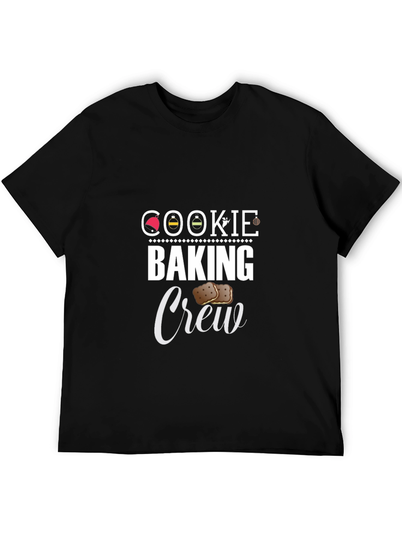Black Cookie Baking Crew T-Shirt view 5