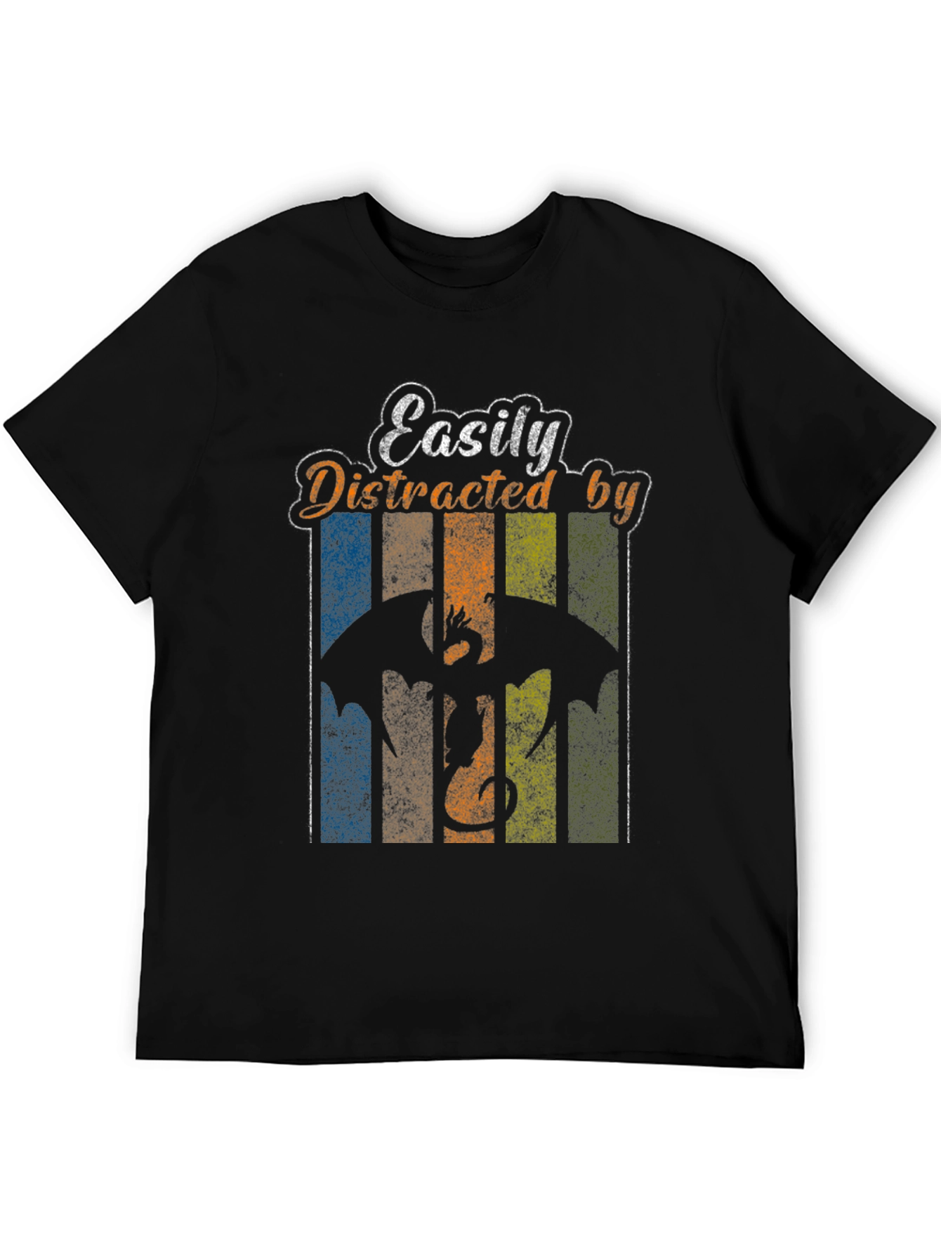 Easily Distracted by Dragons T-Shirt - 5