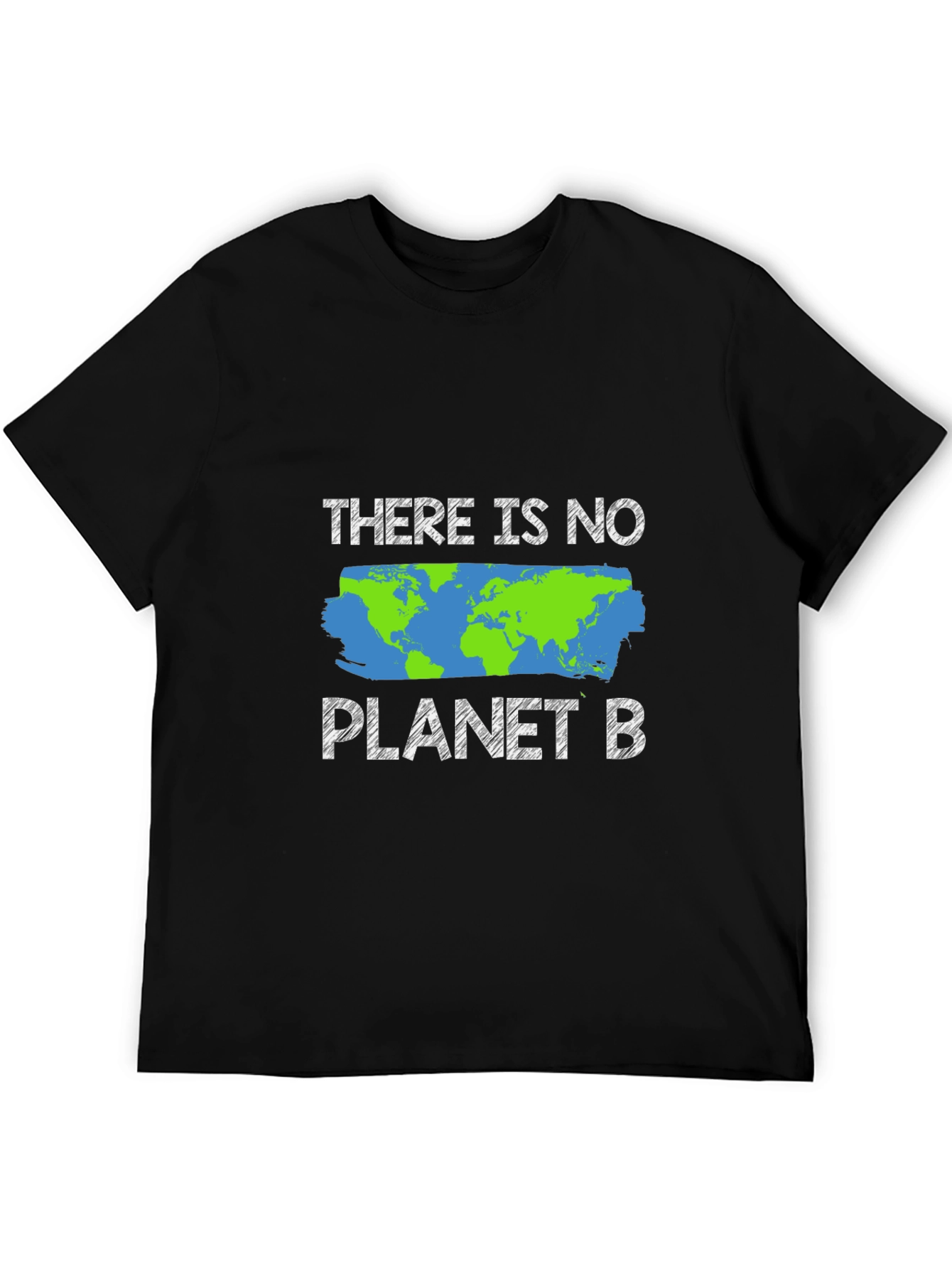 Black There Is No Planet B Graphic Tee view 5