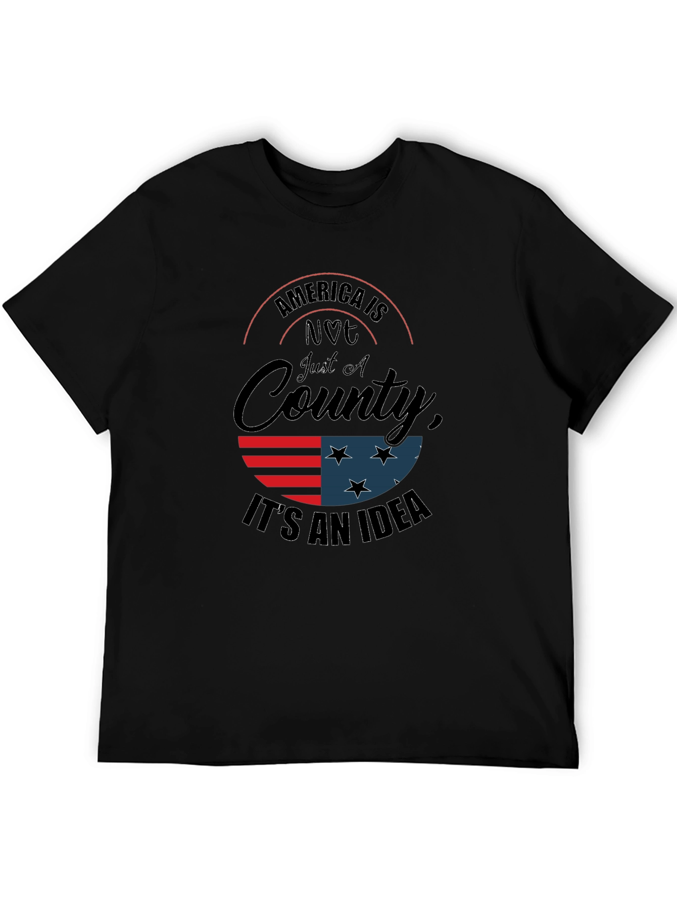 Black America is Not Just a Country Graphic Tee view 5