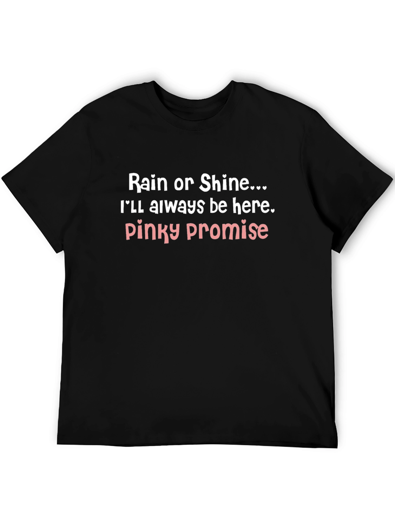 Black Rain or Shine Promise Graphic Tee view 5