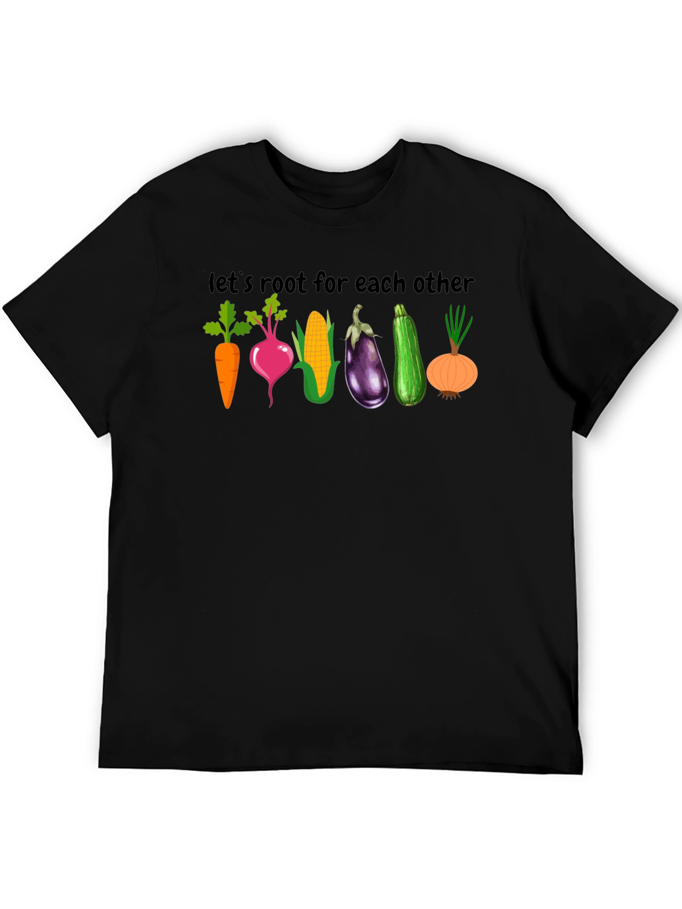 Black Root for Each Other Graphic Tee view 5
