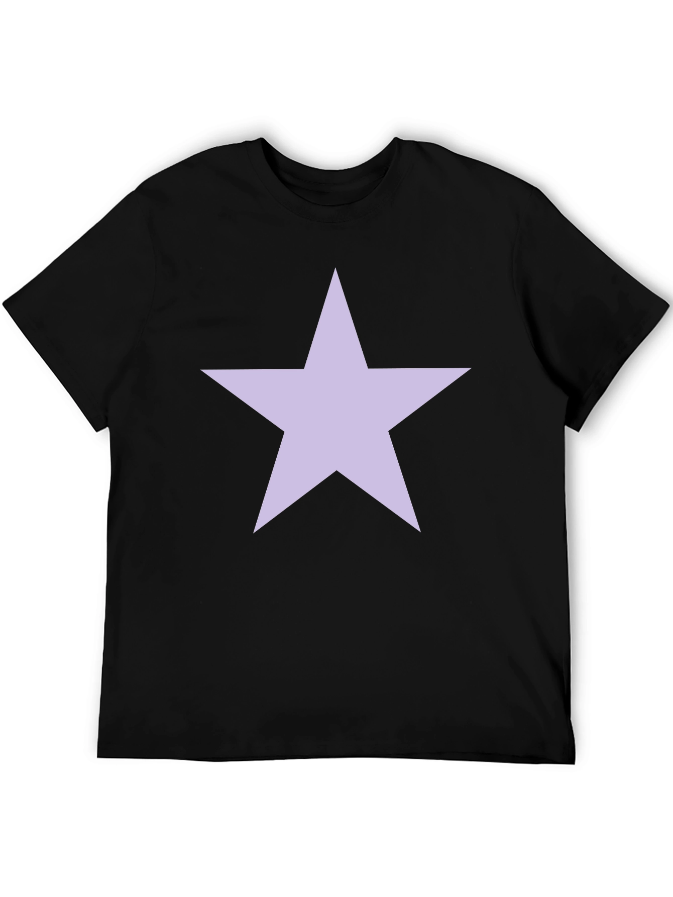 Black Star Graphic Black T-Shirt view 5