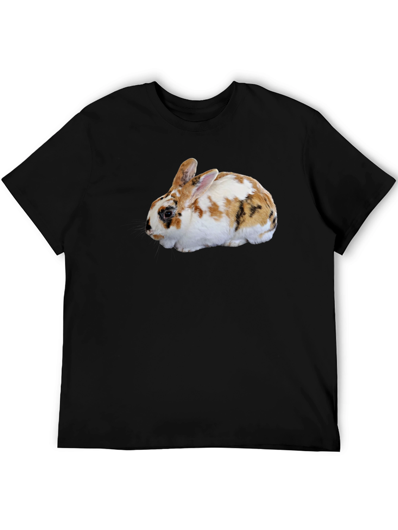 Black Rabbit Graphic Tee - Cute Pet T-Shirt view 5