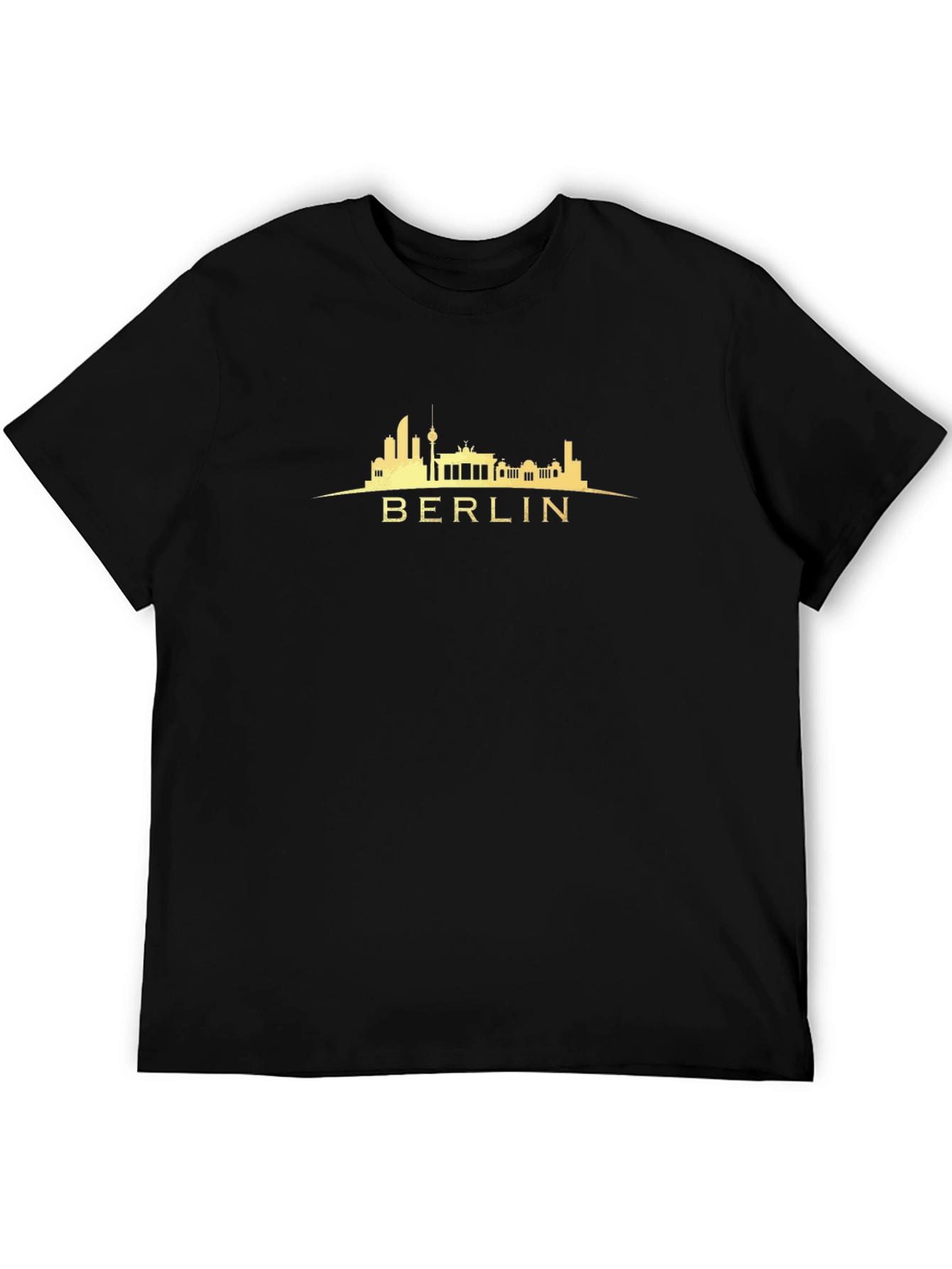 Berlin Skyline Graphic Tee - Black - 5