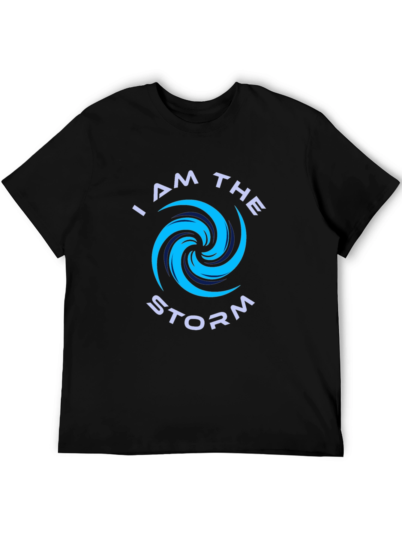 I Am The Storm Graphic Tee - Black - 5