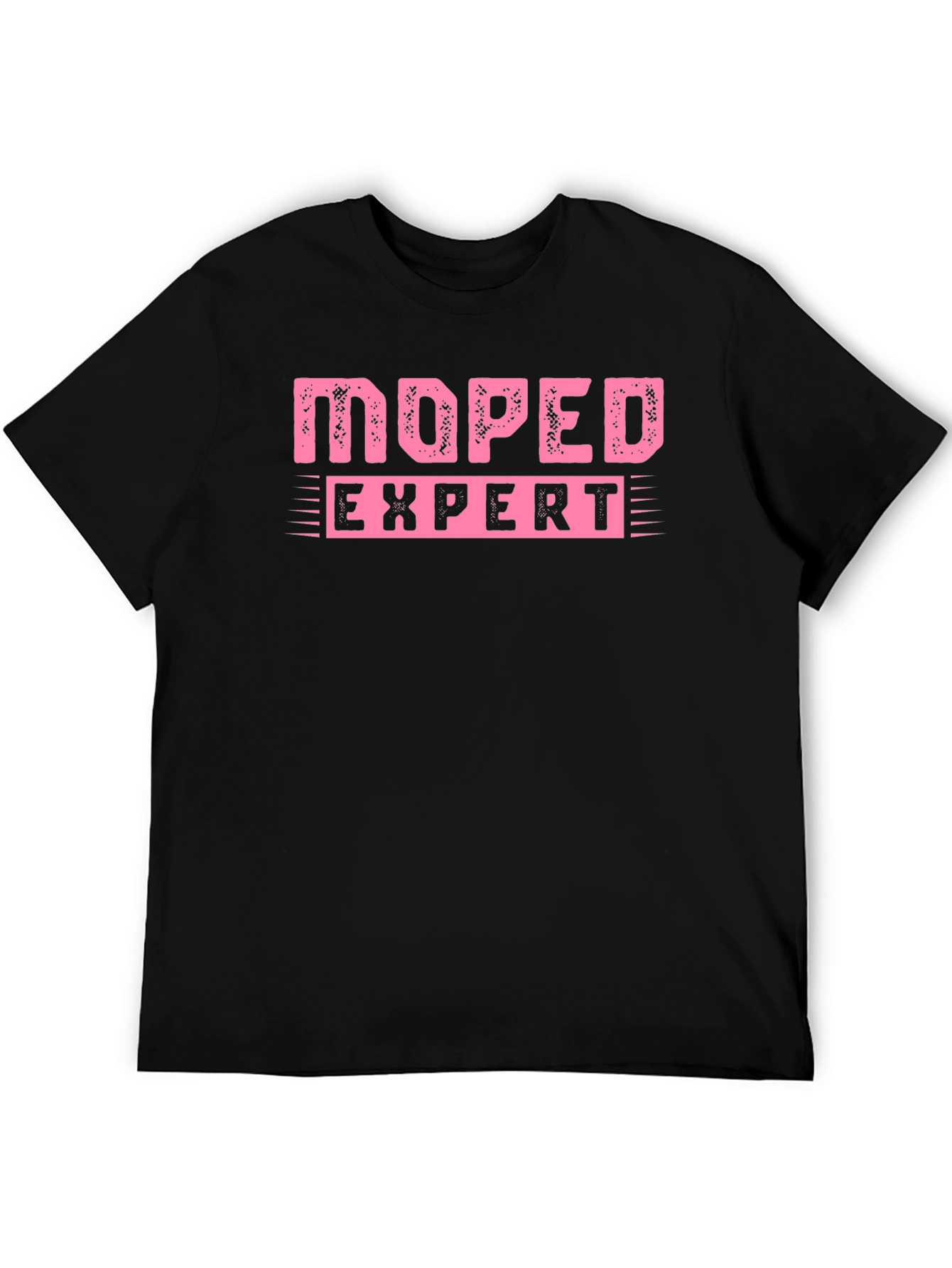 Black Moped Expert Graphic Tee - Ride in Style! view 5