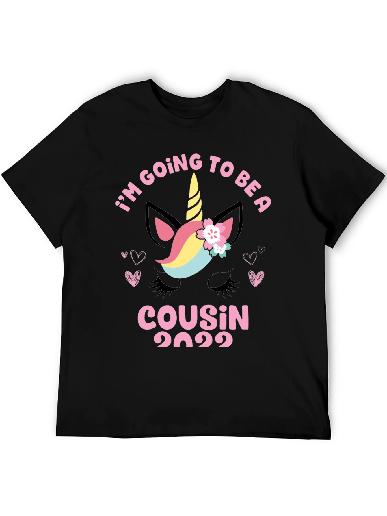 Black I'm Going to Be a Cousin 2022 T-Shirt view 5