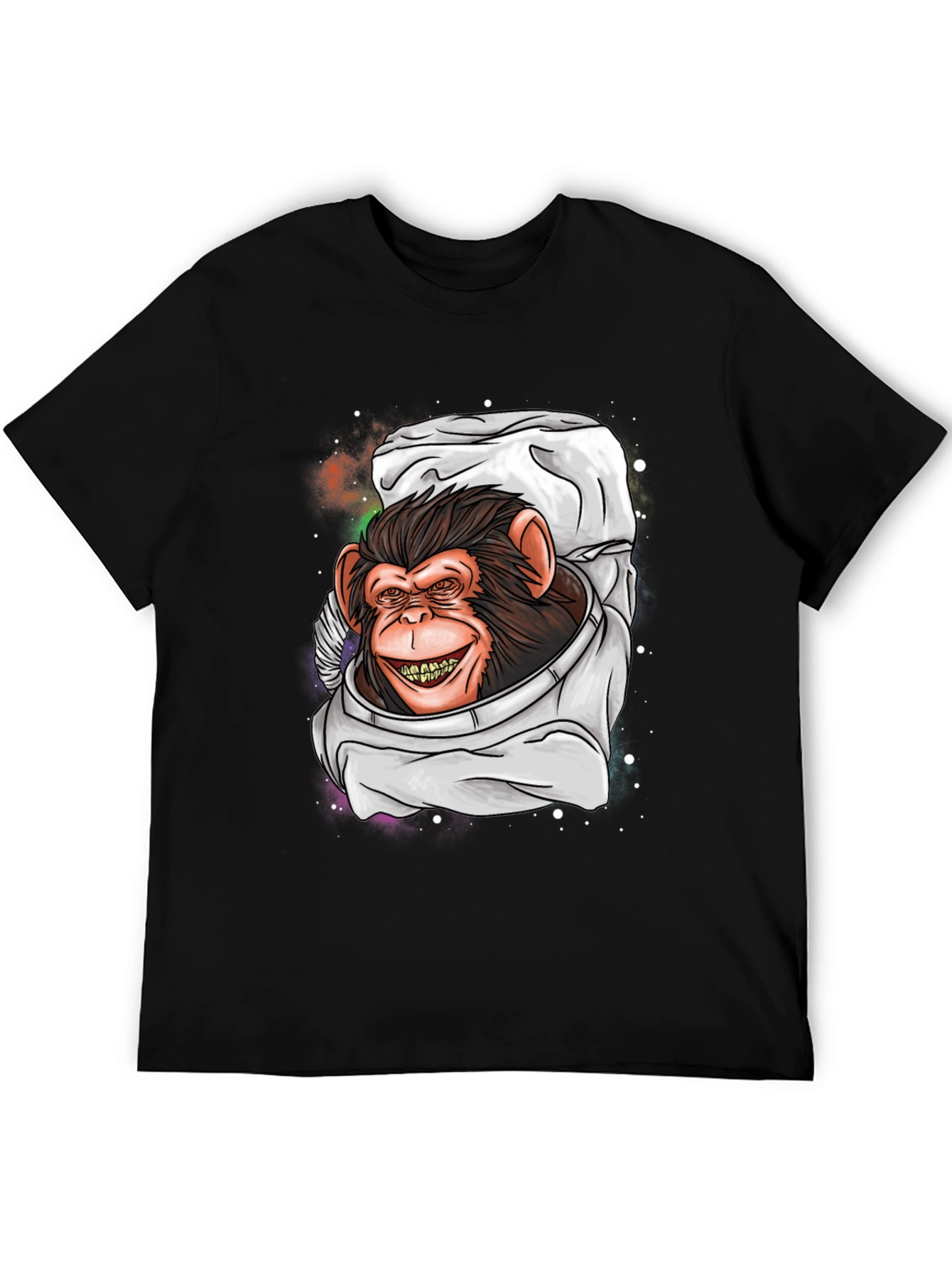 Black Space Monkey Graphic Tee view 5