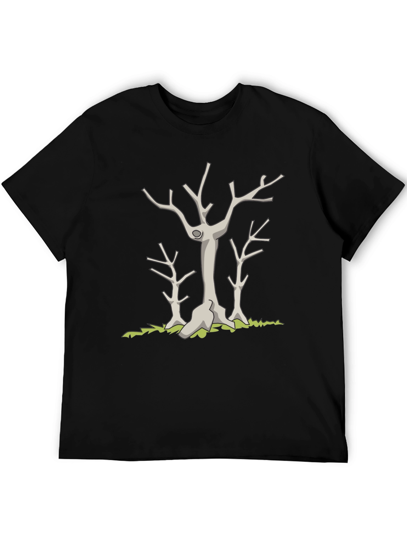 Dead Trees Graphic Black T-Shirt - 5