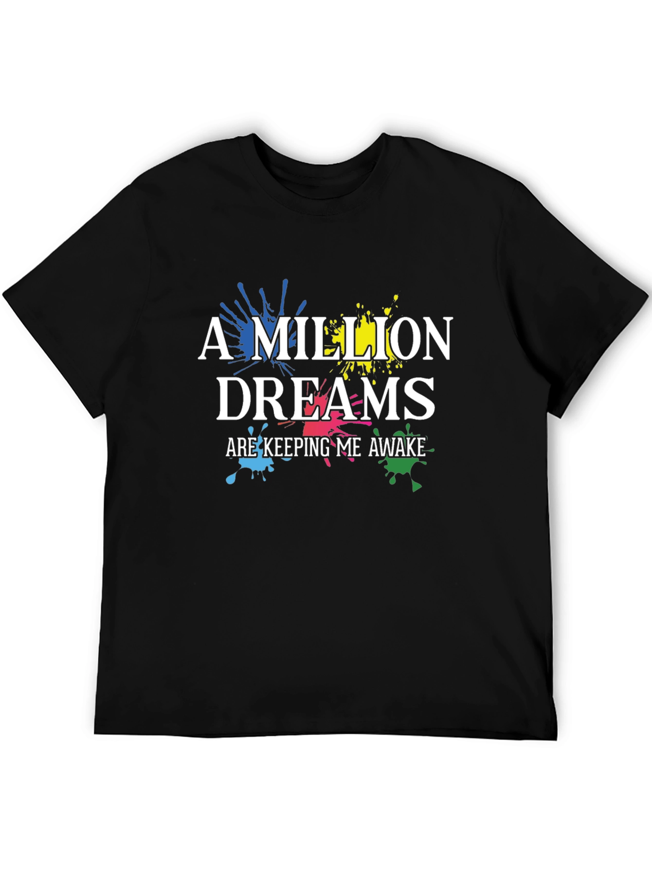Black A Million Dreams Graphic T-Shirt - Black view 5