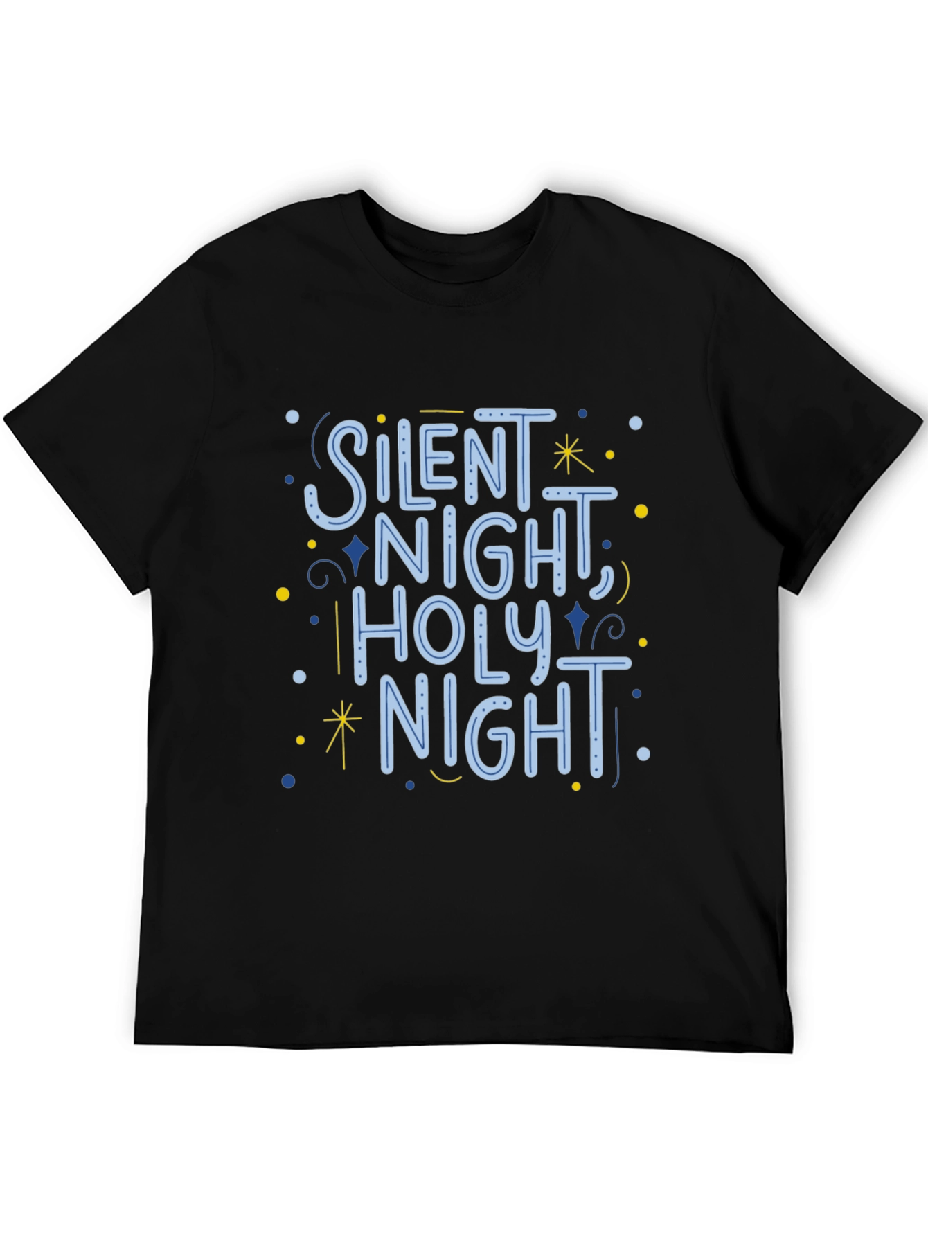 Silent Night Holy Night Graphic Tee - 5