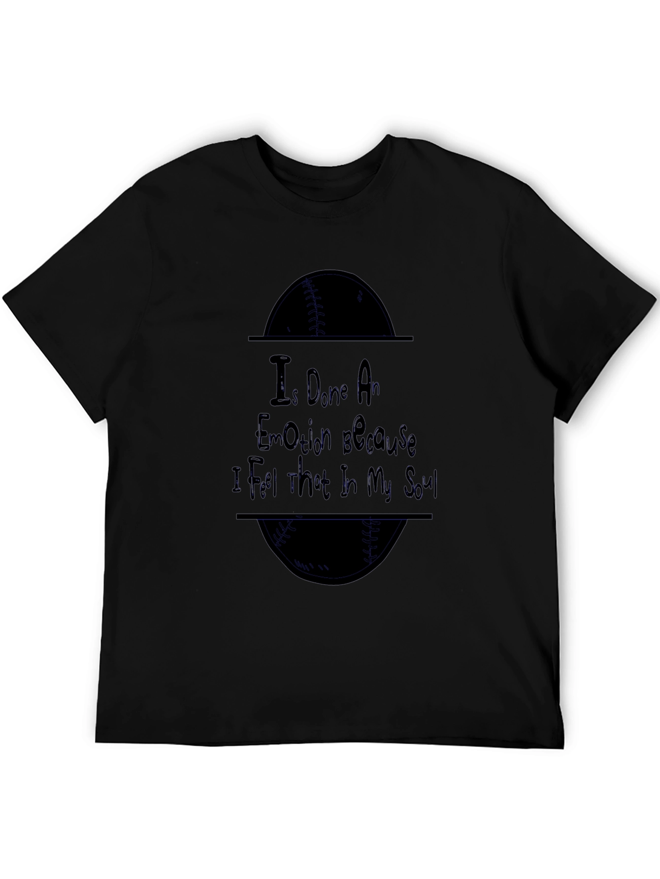 Black I Done An Emotion Graphic Tee view 5