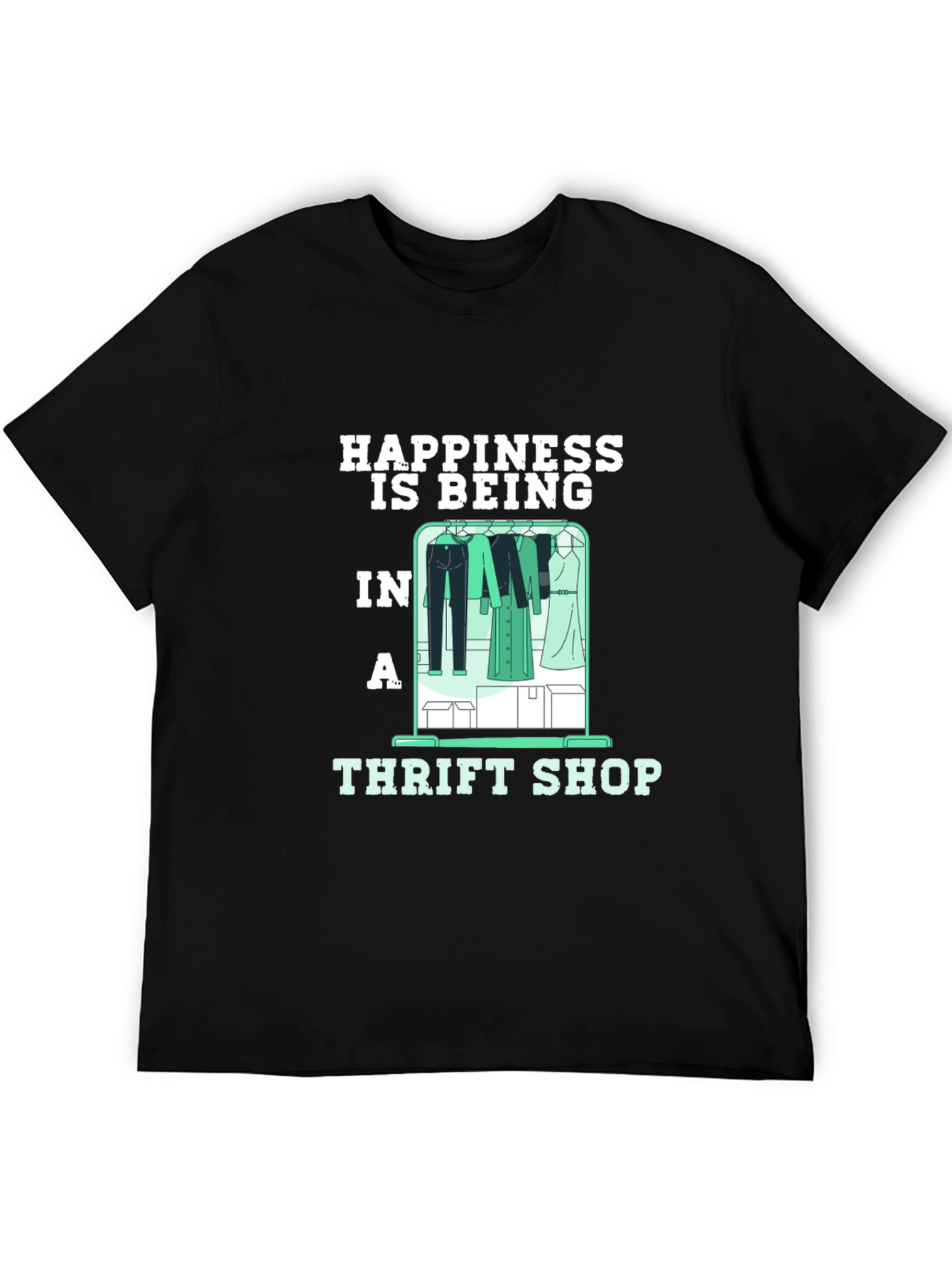Happiness Thrift Shop Graphic Tee - 5