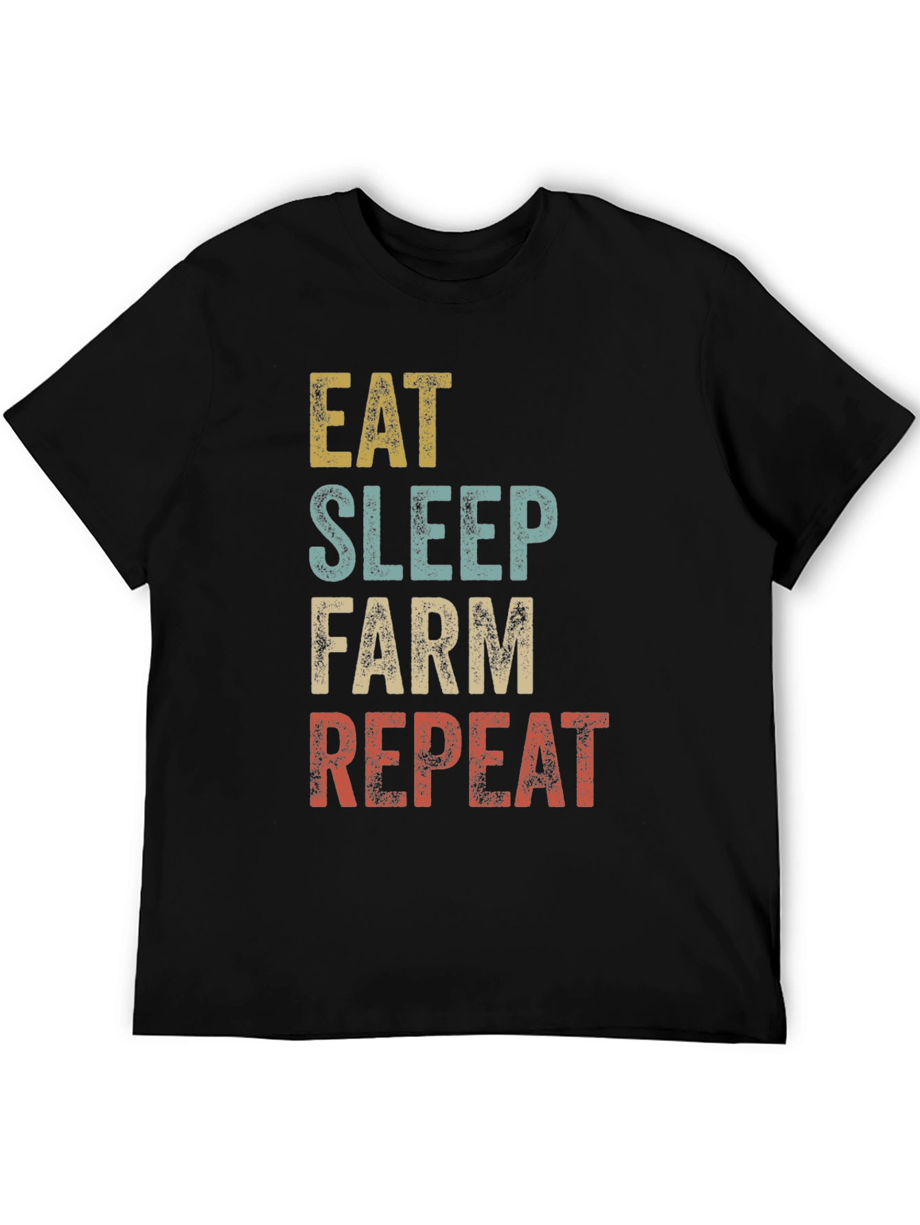 Eat Sleep Farm Repeat Graphic Tee - 5