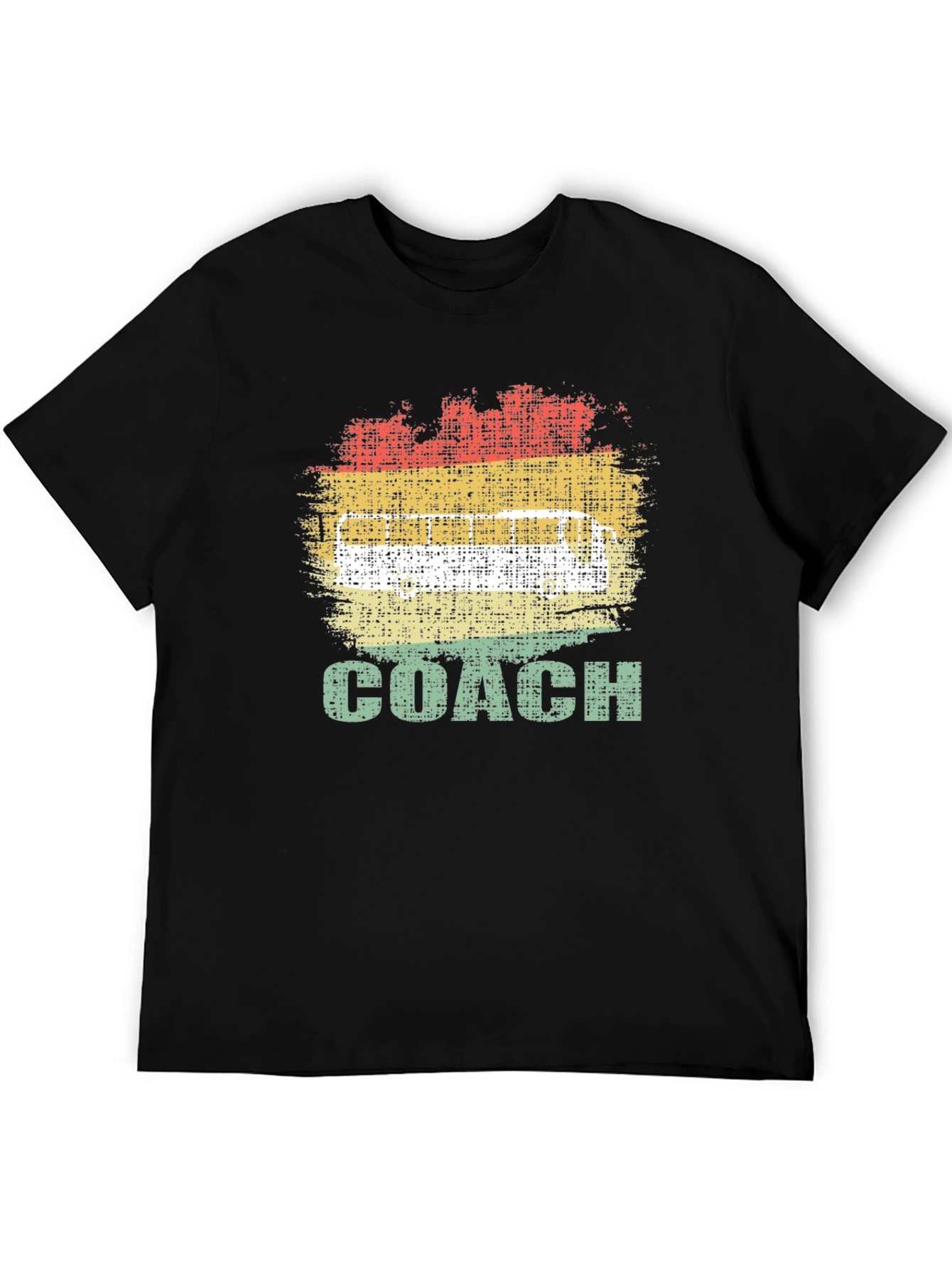 Black Retro Coach T-Shirt view 5