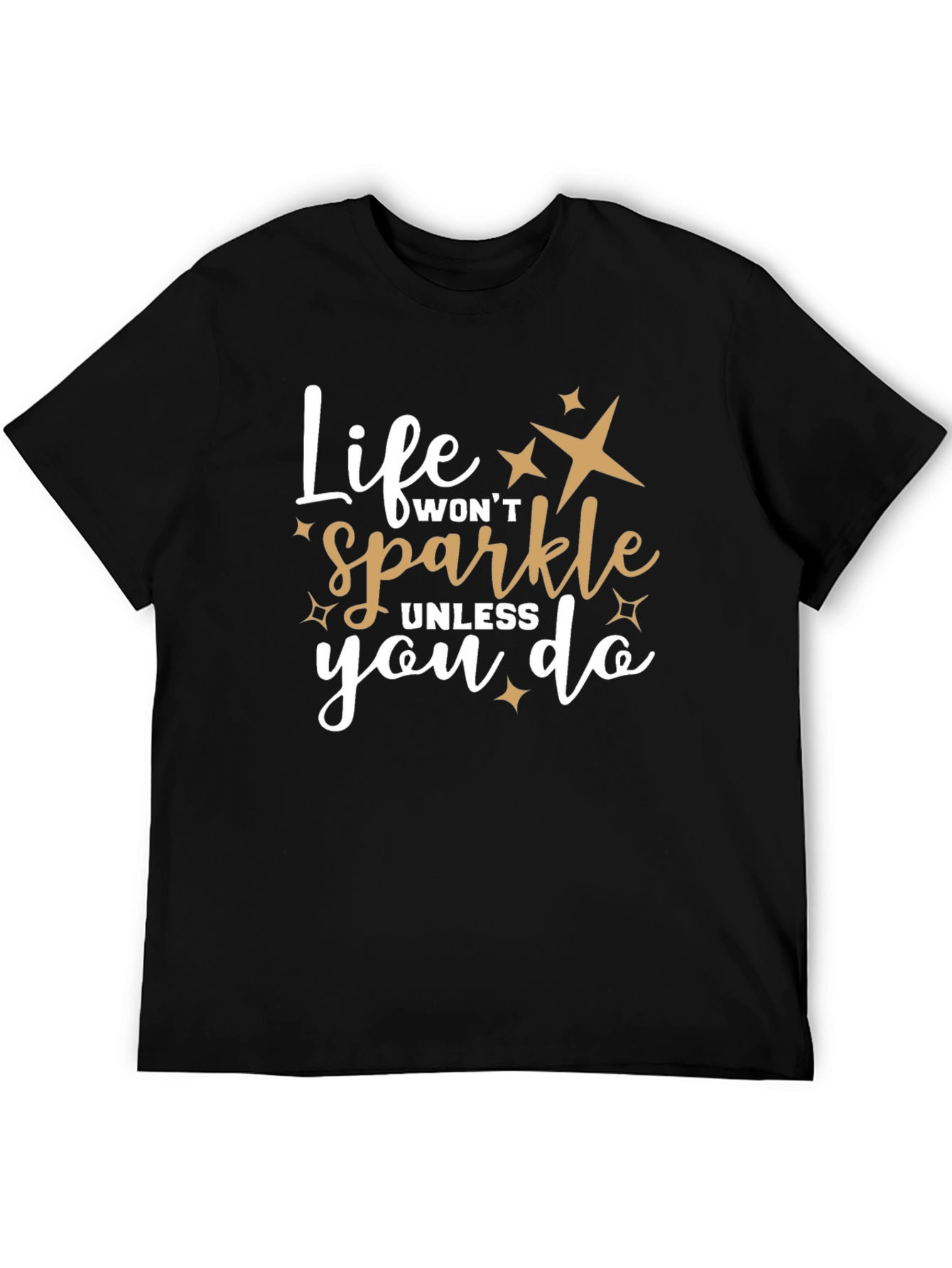Black Life Won't Sparkle T-Shirt view 5