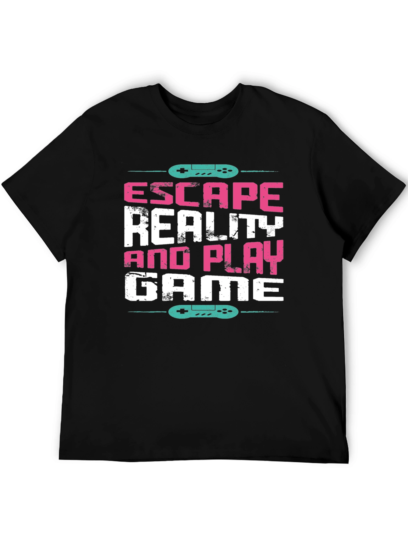 Black Escape Reality and Play Game Tee view 5