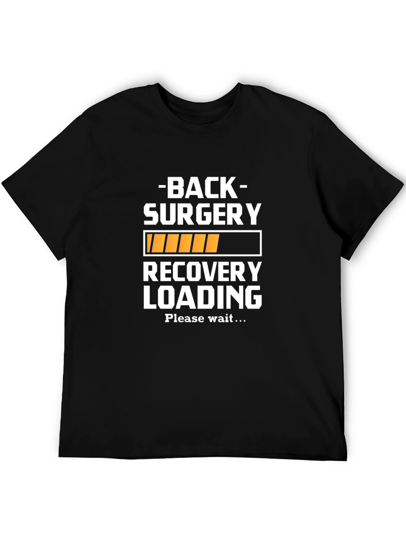 Black Back Surgery Recovery T-Shirt Funny Get Well Gift view 5