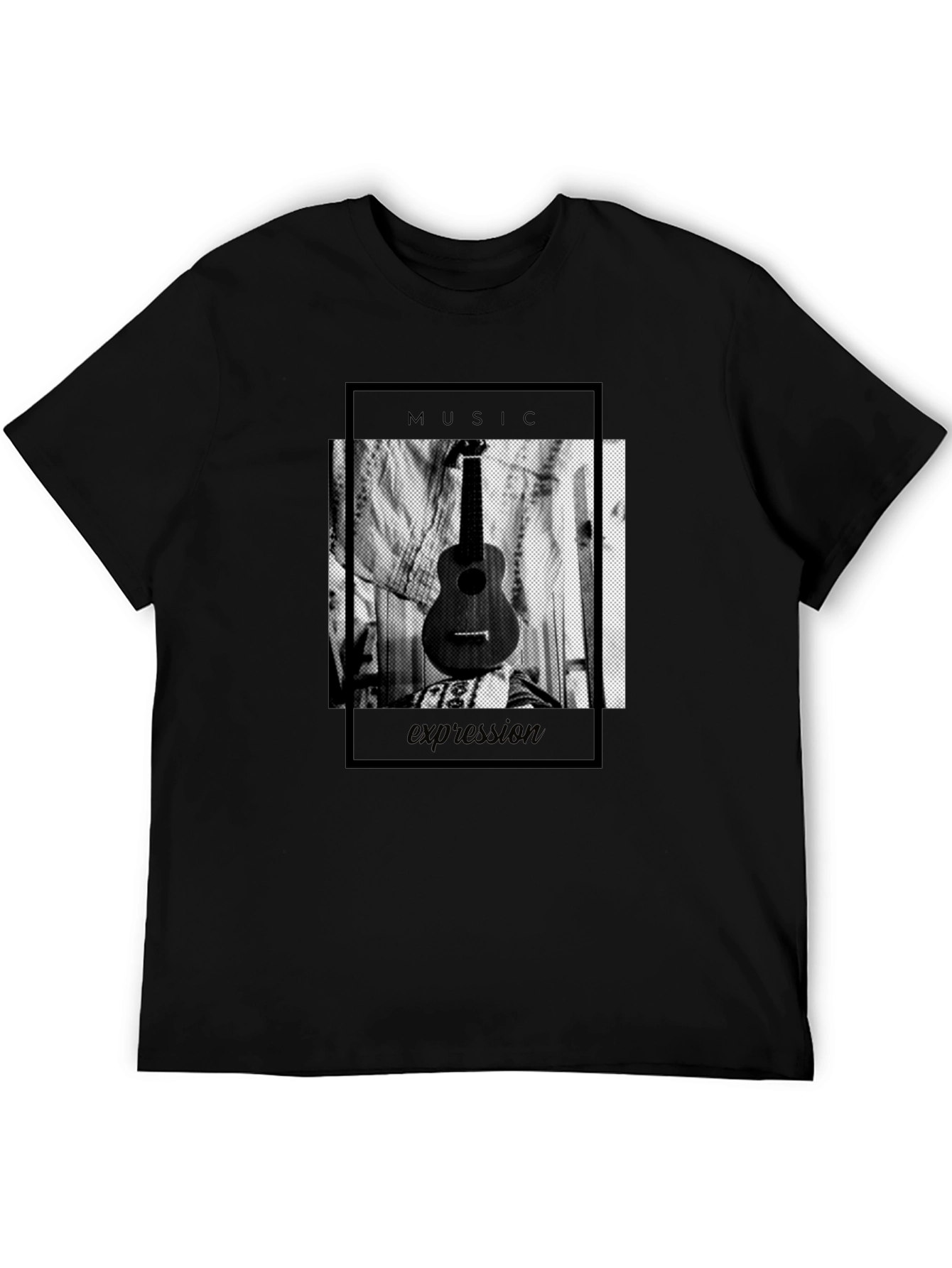 Black Music Expression Graphic Tee view 5