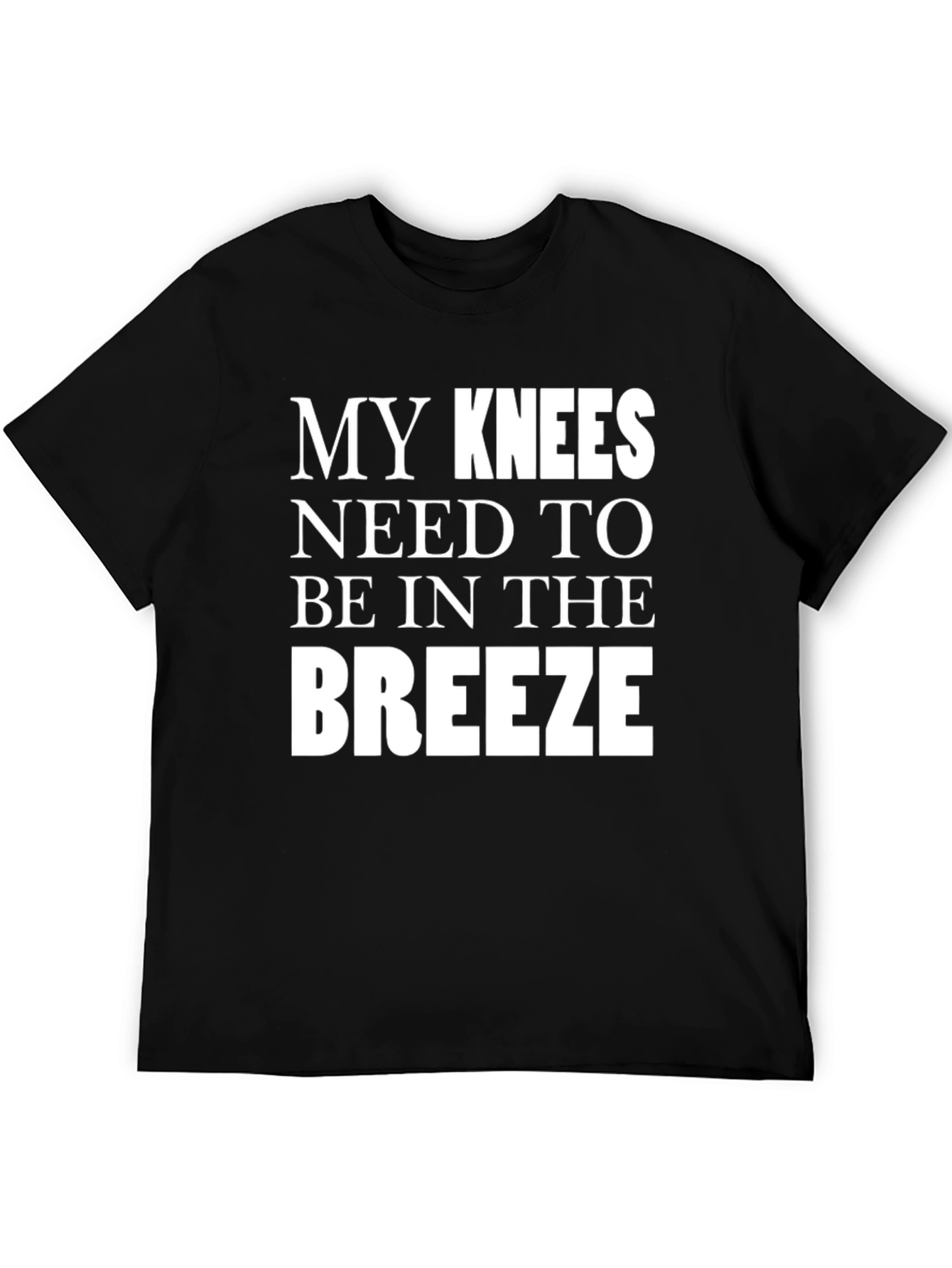 Black Knees in the Breeze Graphic Tee view 5