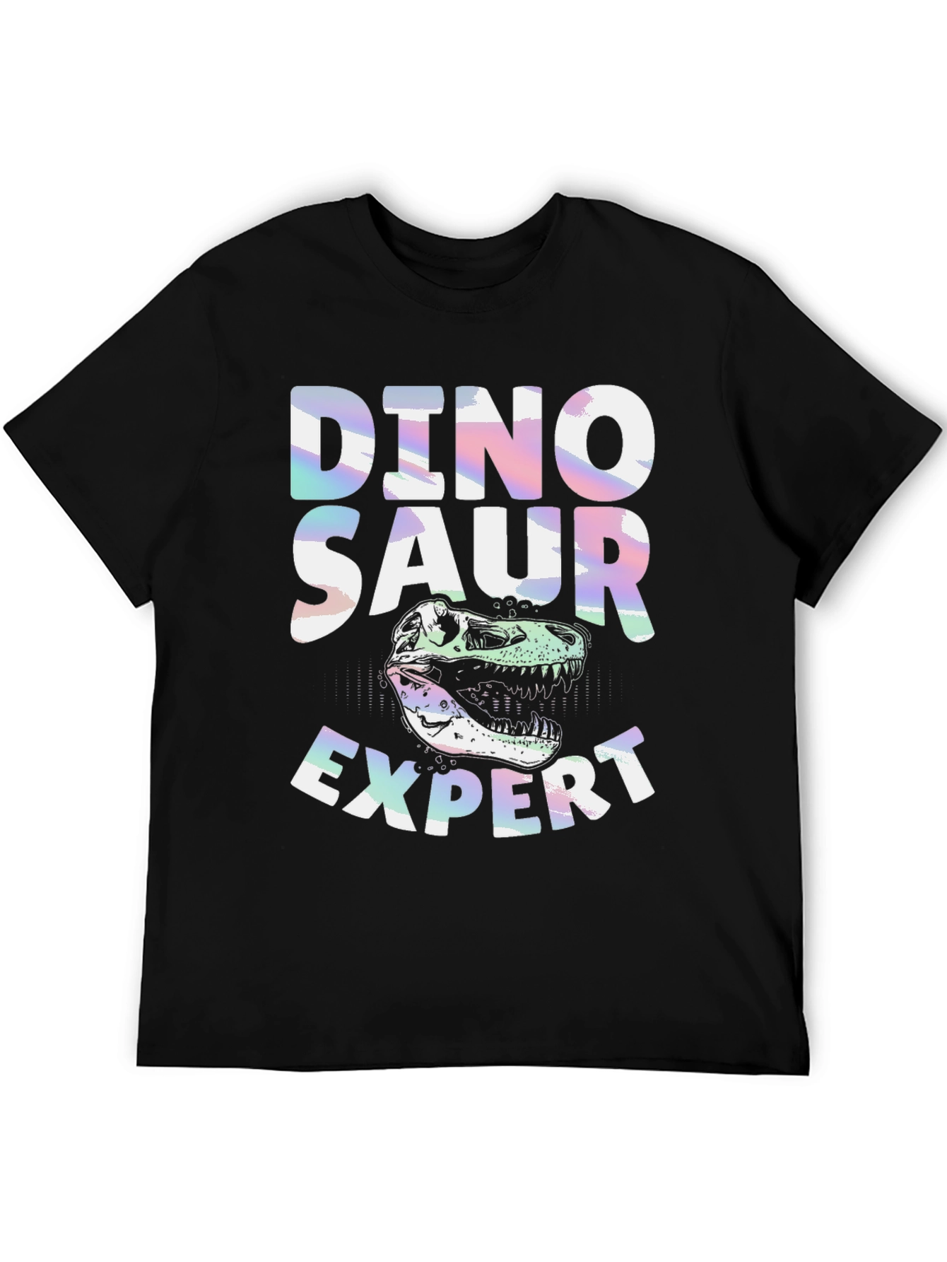 Black Dino Expert Graphic Tee view 5
