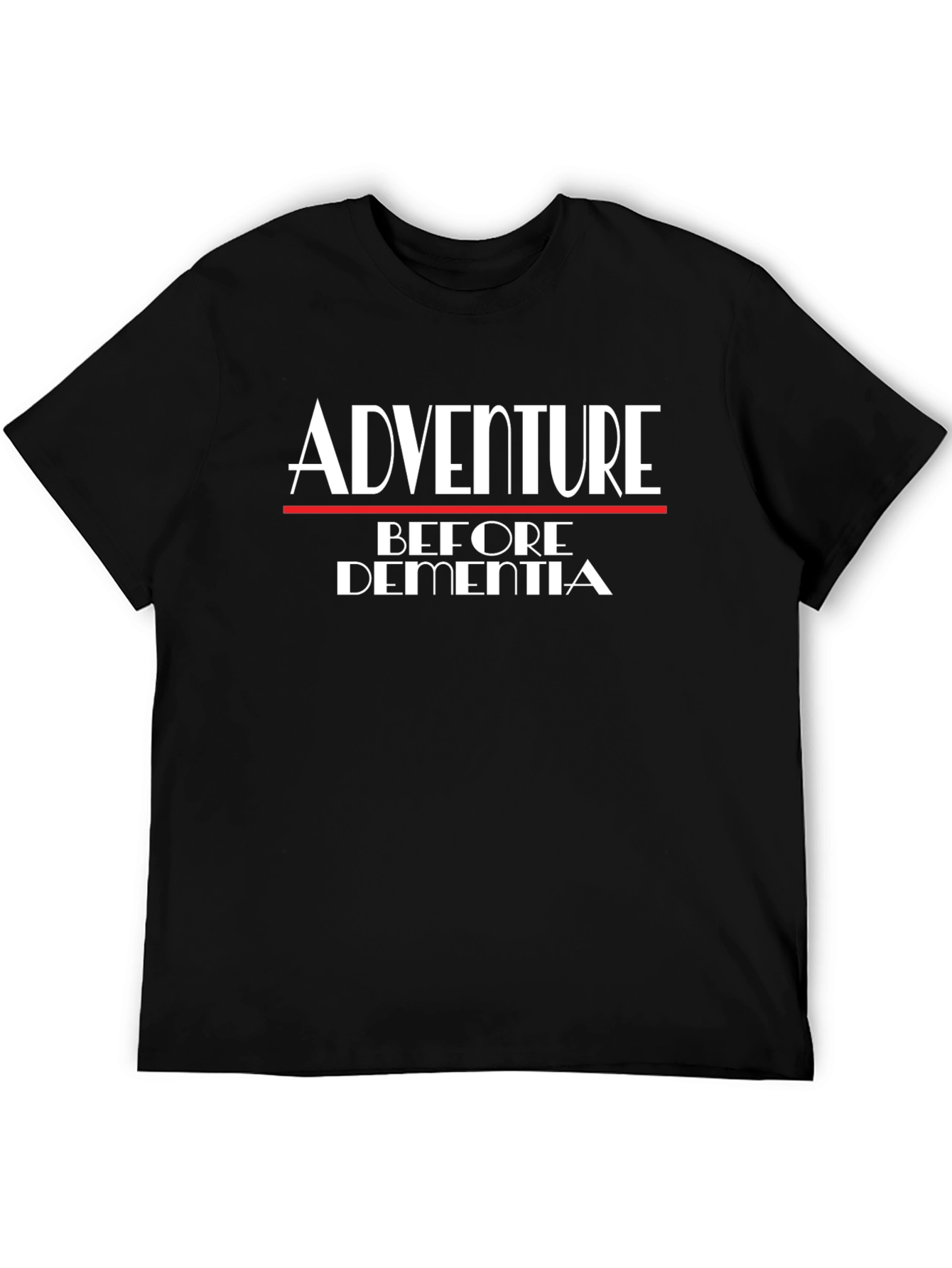 Black Adventure Before Dementia Tee view 5