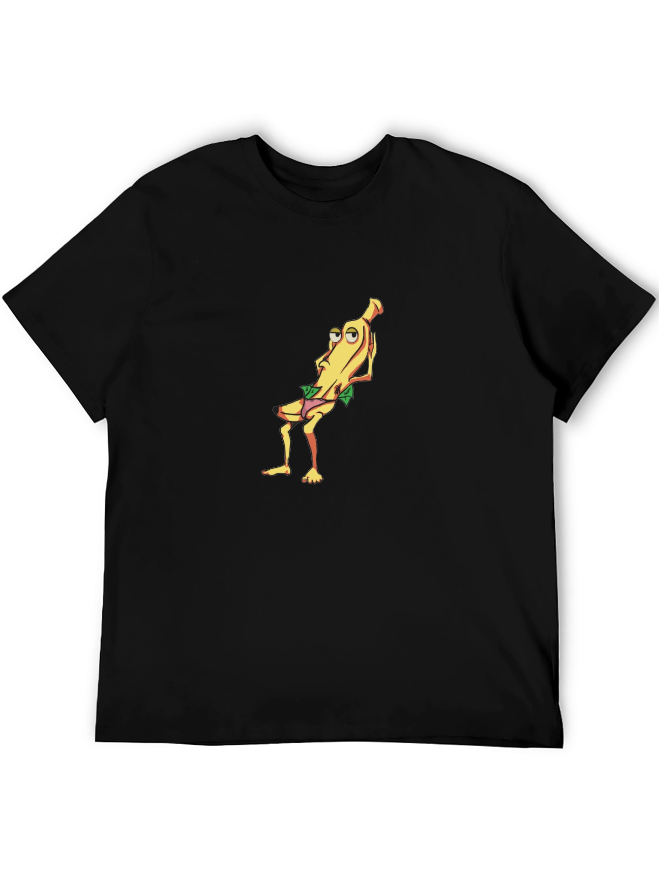 Black Banana Man Graphic T-Shirt view 5