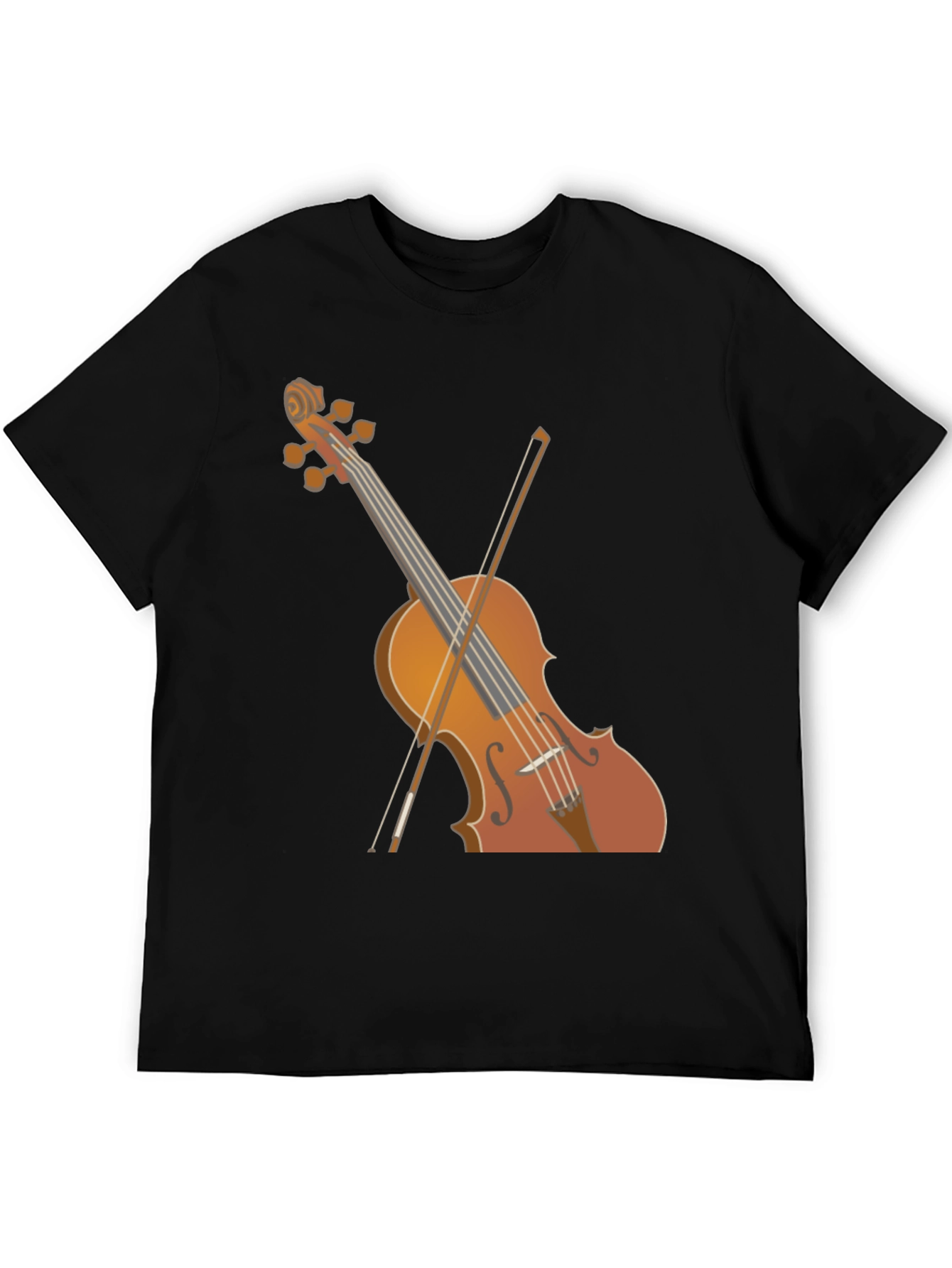 Black Violin Graphic Tee - Music Lover's T-Shirt view 5
